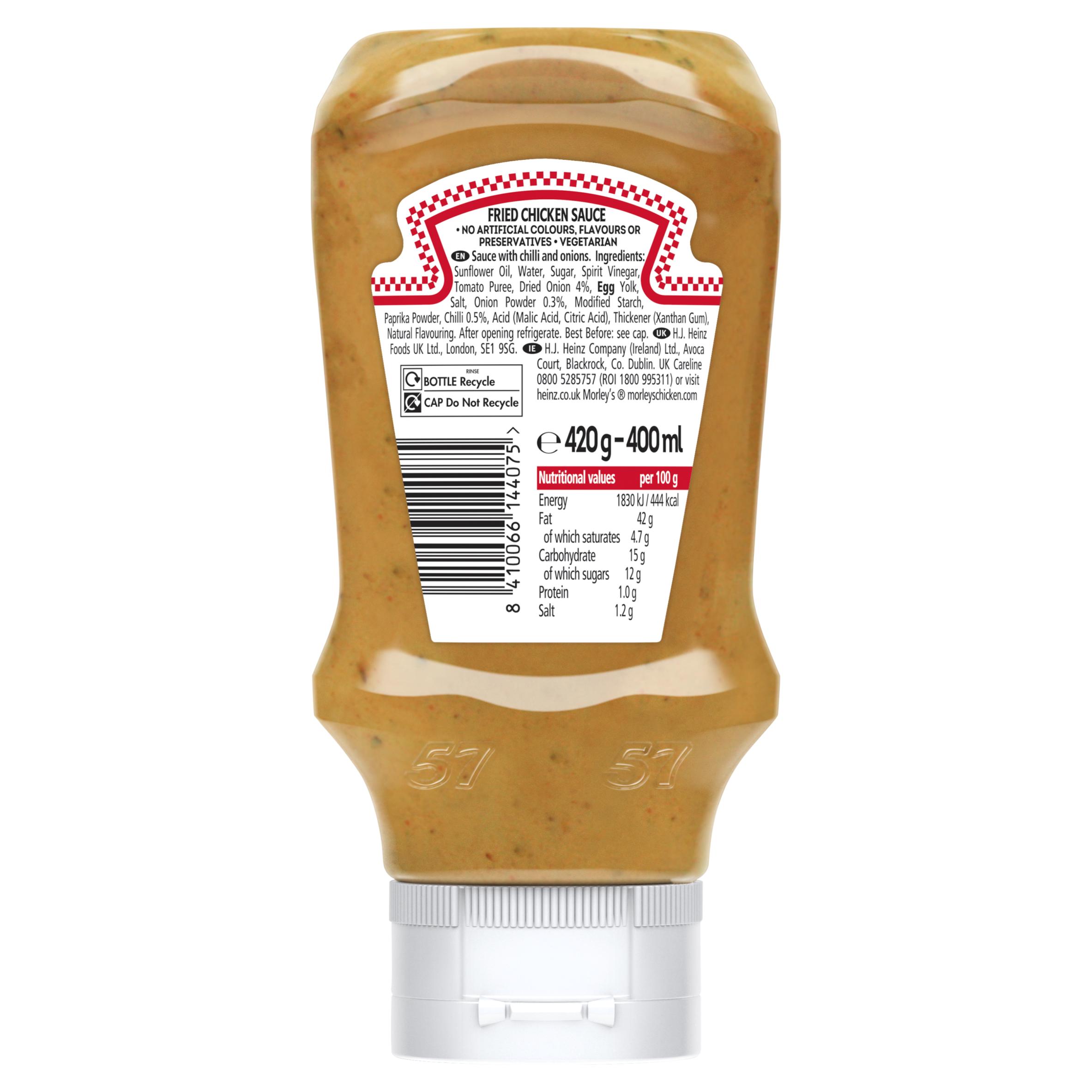 Heinz Morley's Fried Chicken Sauce 420g thumbnail 6