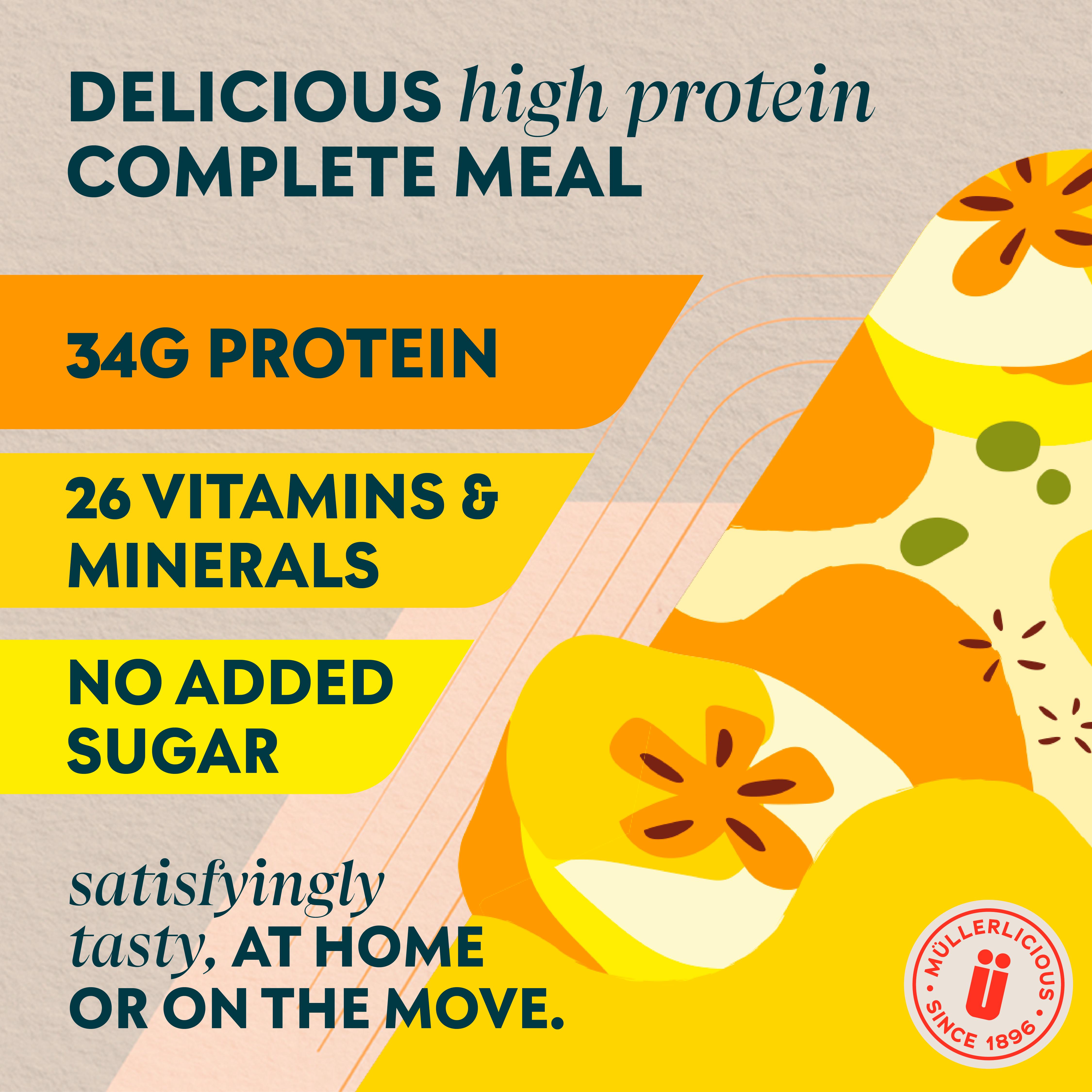 Müller Myprotein 500ml Banana Flavour Complete Meal thumbnail 2