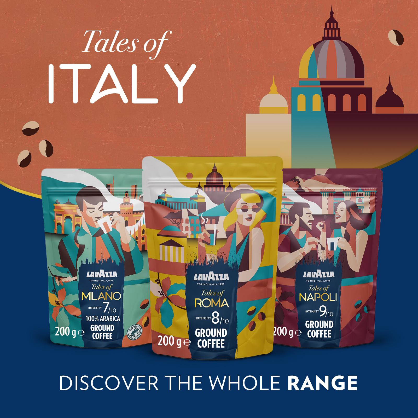 Lavazza Tales of Roma Ground Coffee 200g thumbnail 6