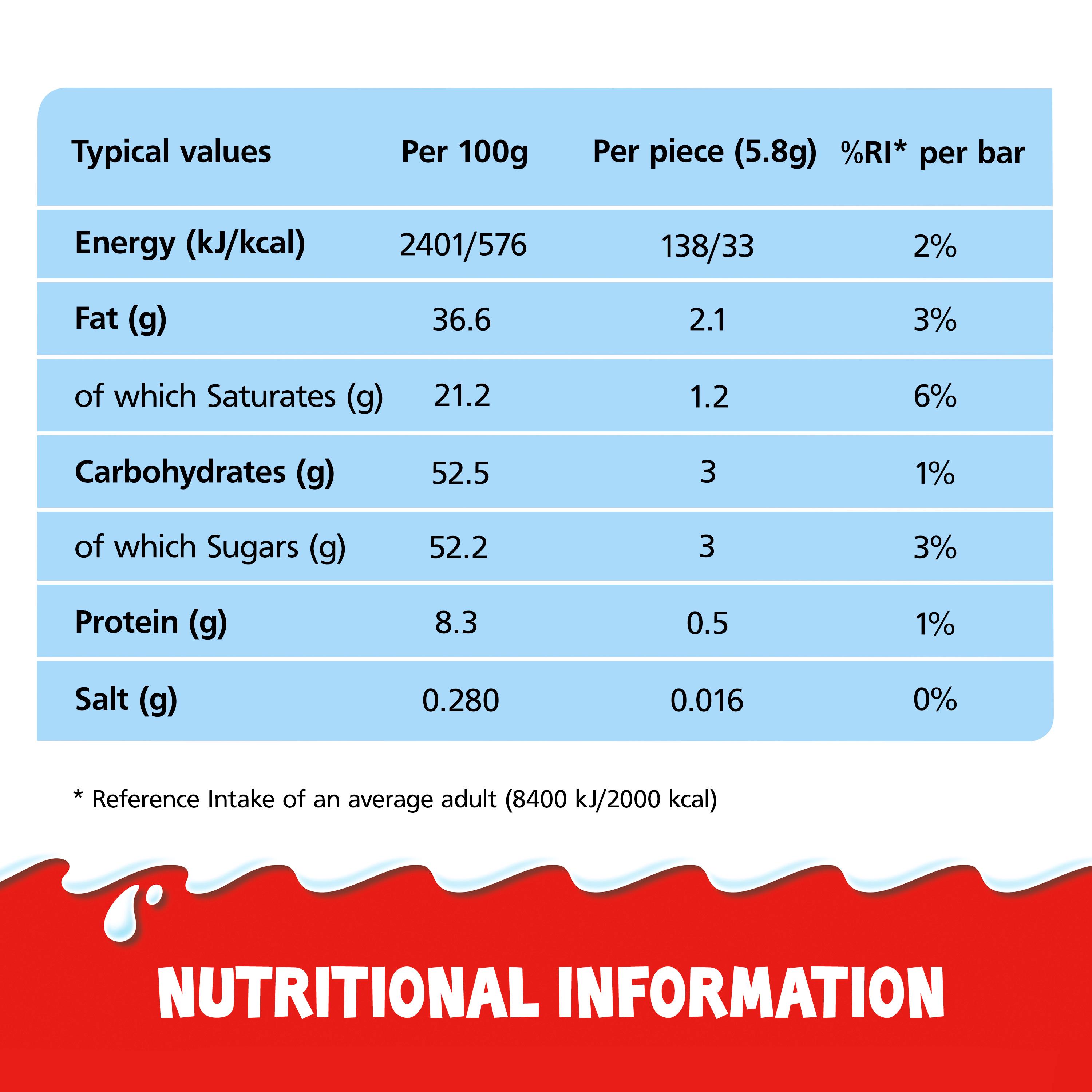 Kinder Milk Chocolate & Hazelnut Schoko Bons 200g thumbnail 4