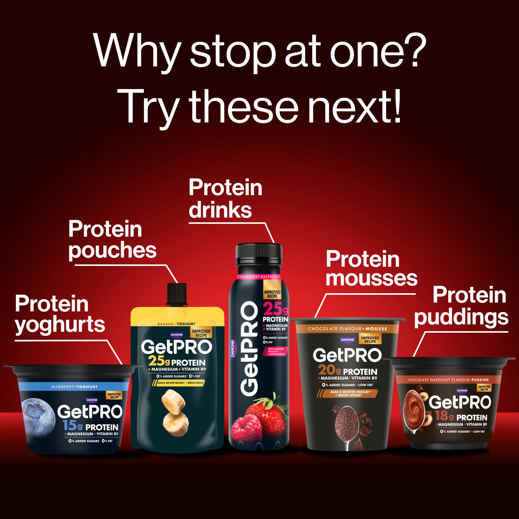 GetPro 15g Strawberry High Protein Yoghurt 160g thumbnail 6