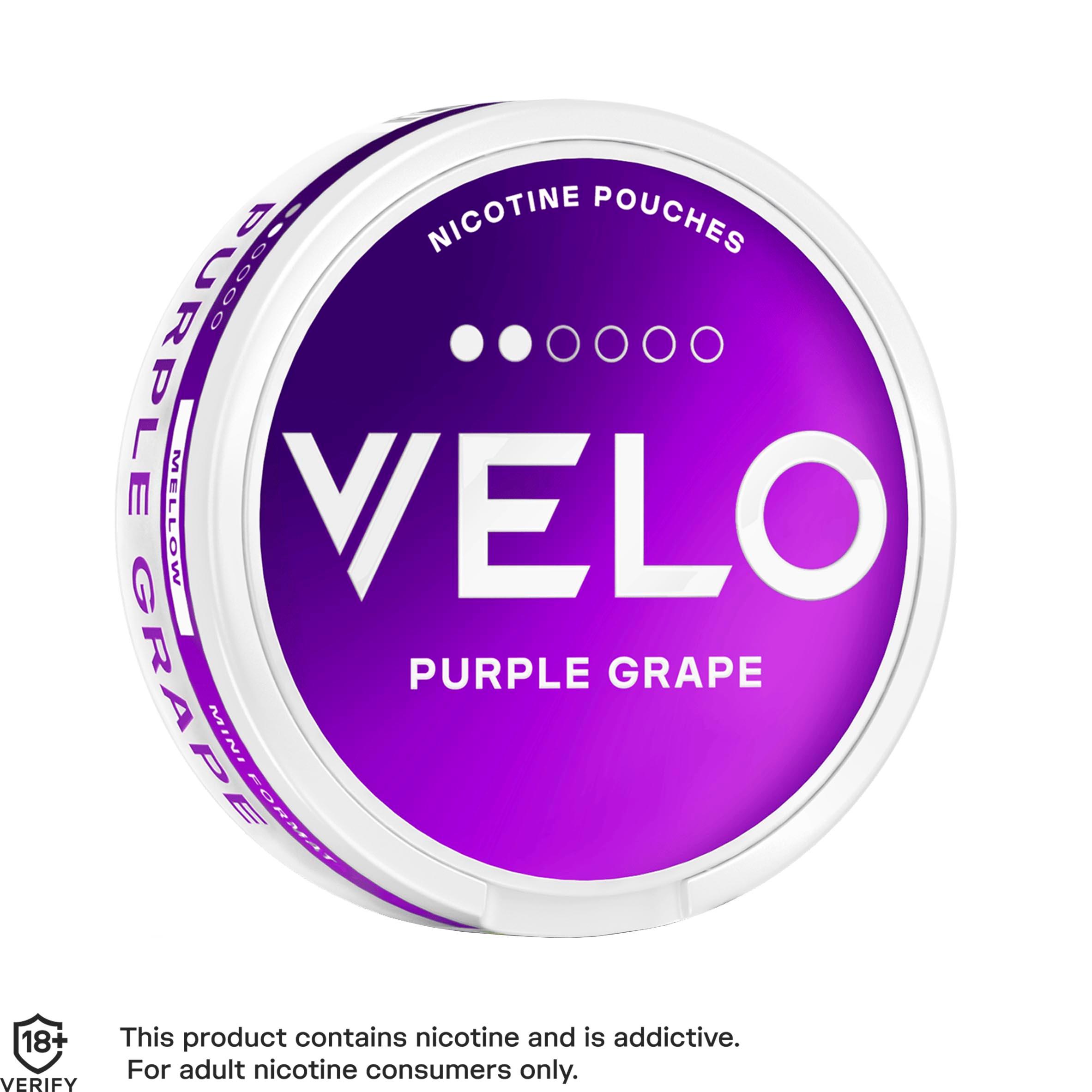 Velo Nicotine Pouch Purple Grape Mini 6mg thumbnail 6