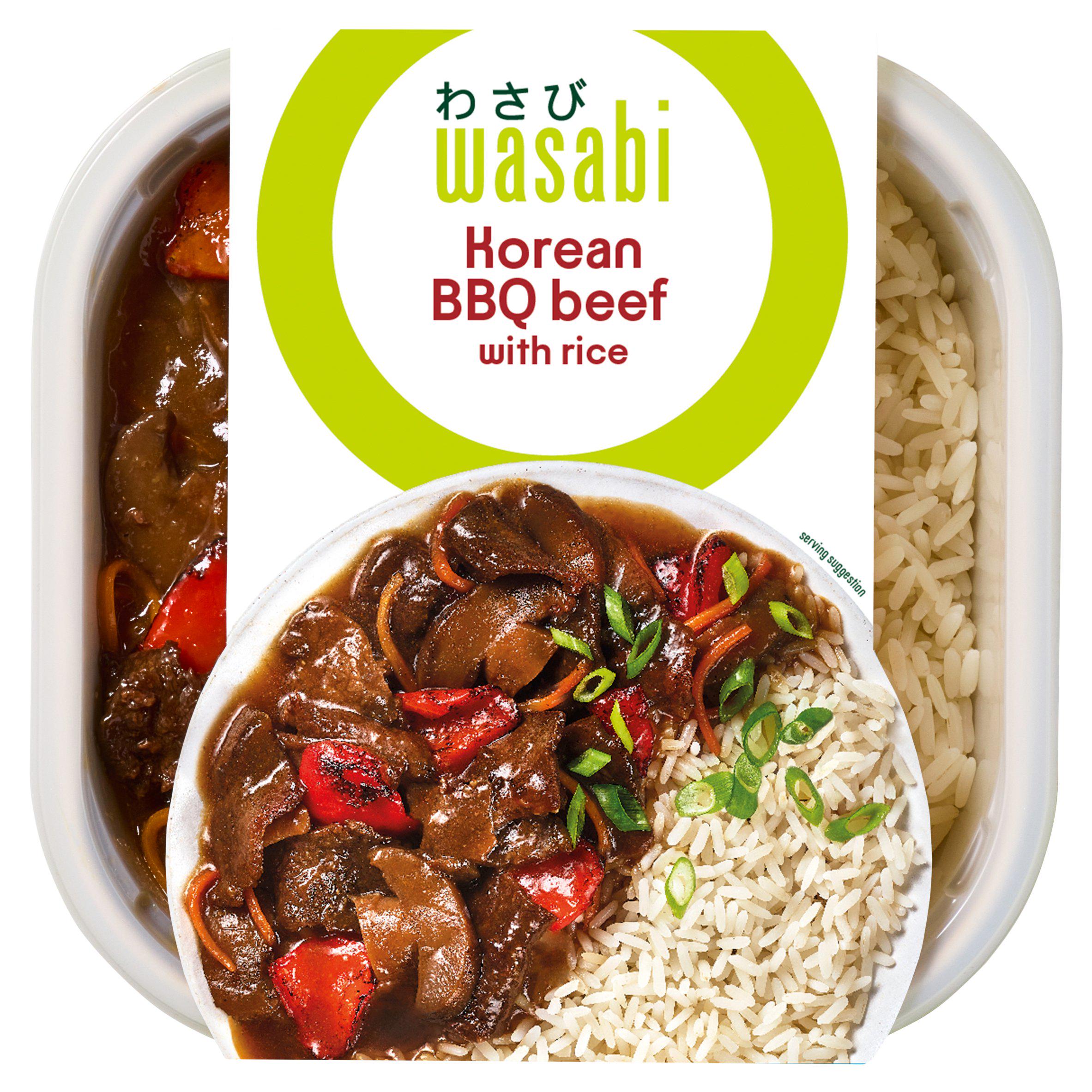 Wasabi Korean BBQ Beef with Rice 400g