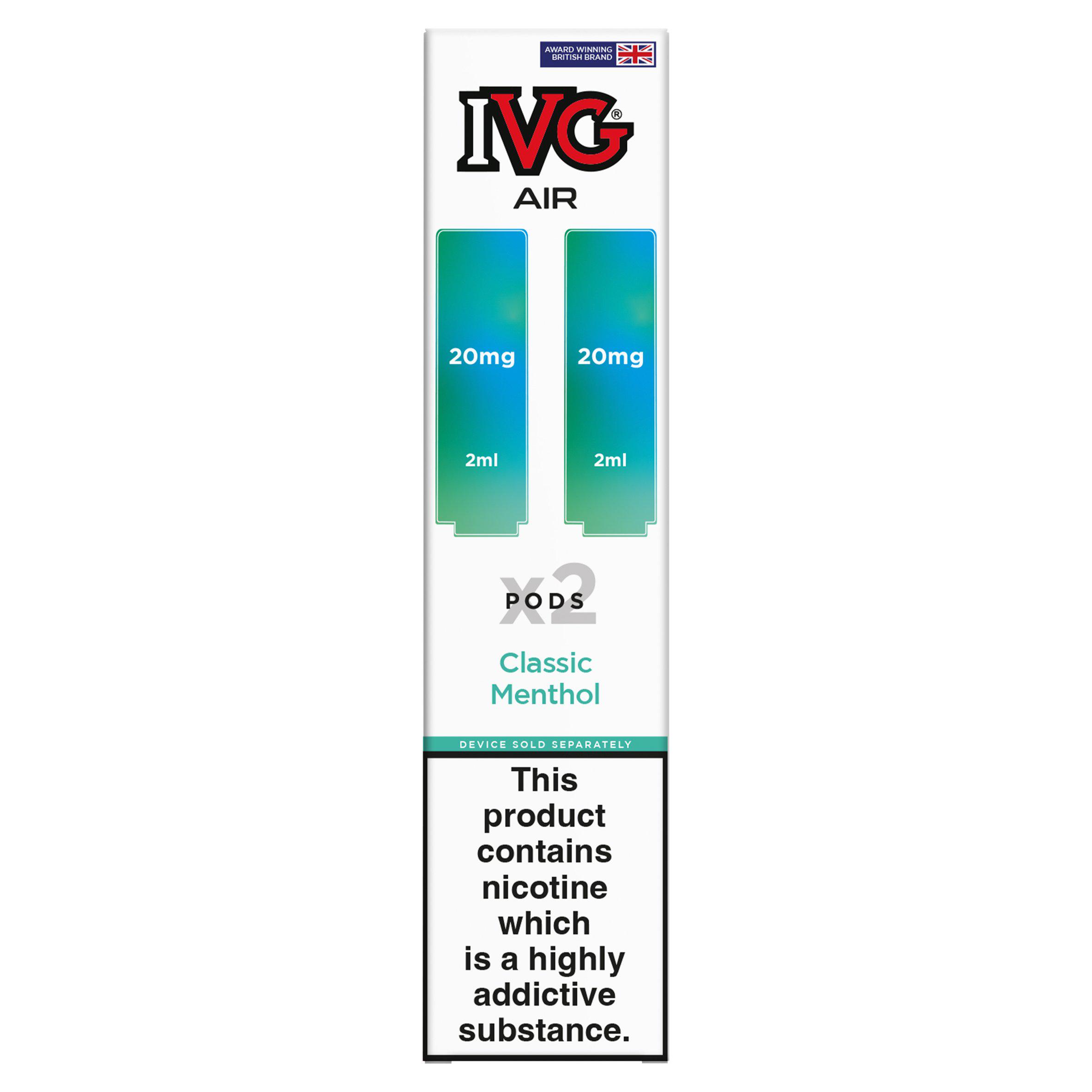 IVG Air Classic Menthol Pods