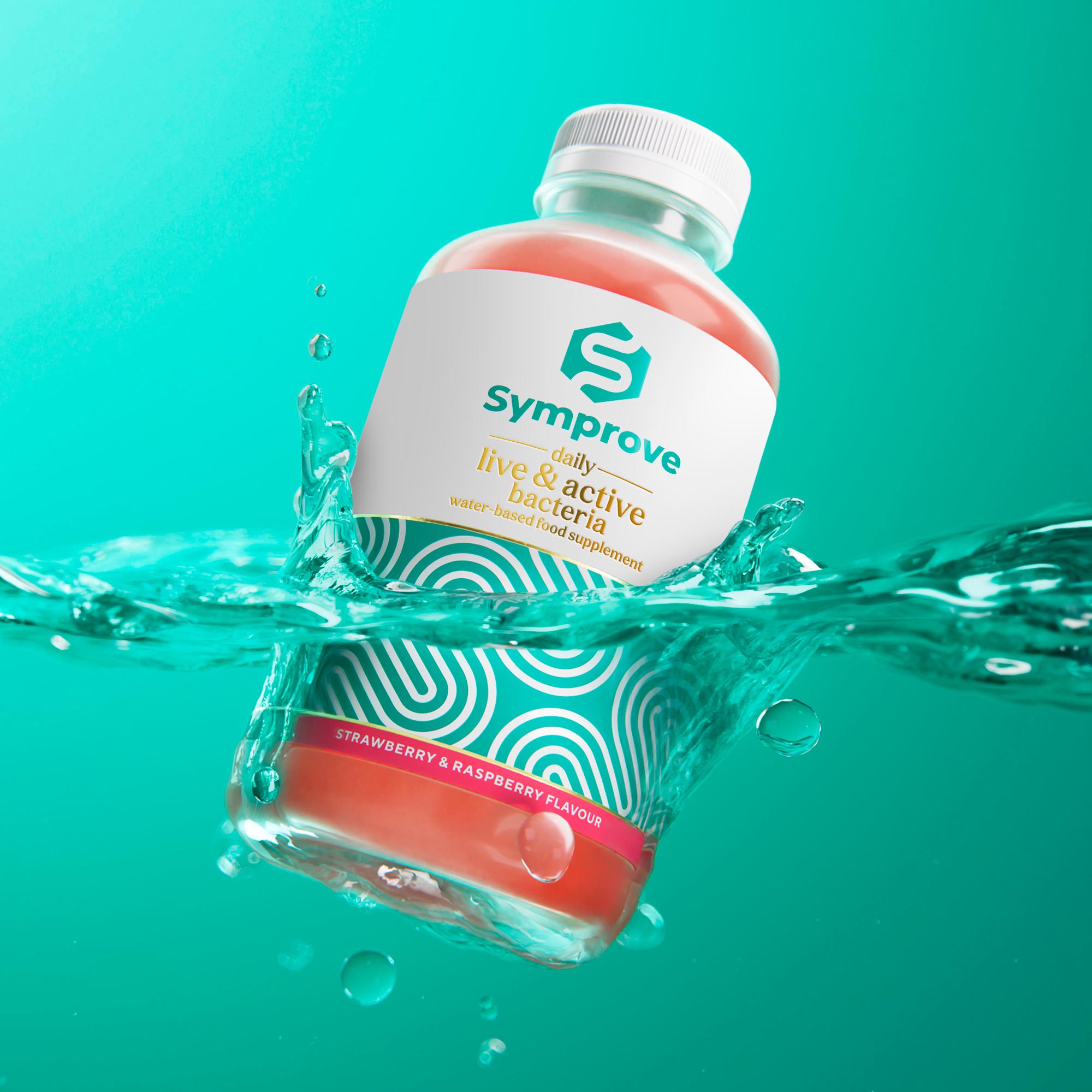 Symprove Strawberry & Raspberry Flavour Water Based Food Supplement 500ml thumbnail 4