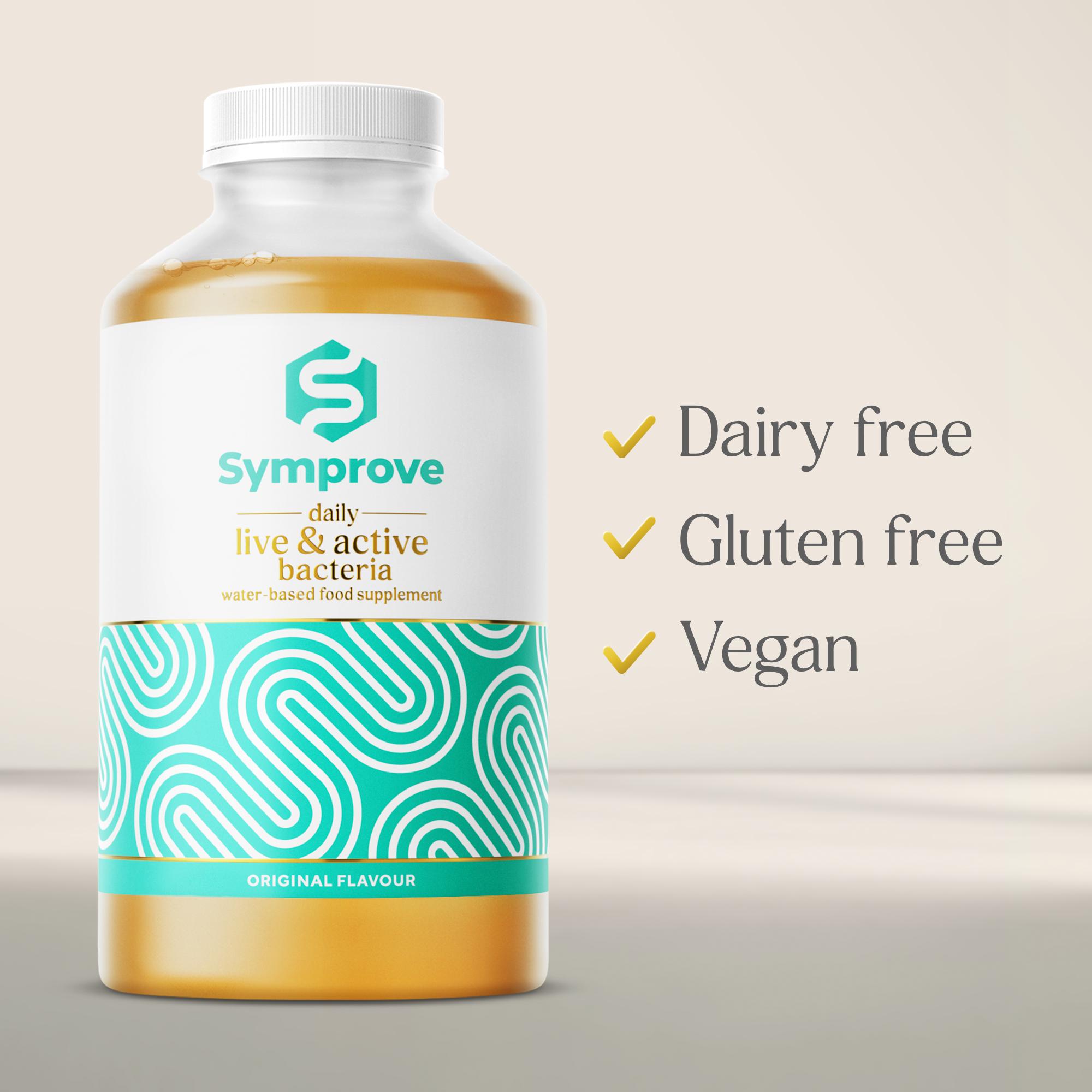 Symprove Daily Live & Active Bacteria Original Flavour Water Based Food Supplement 500ml thumbnail 4