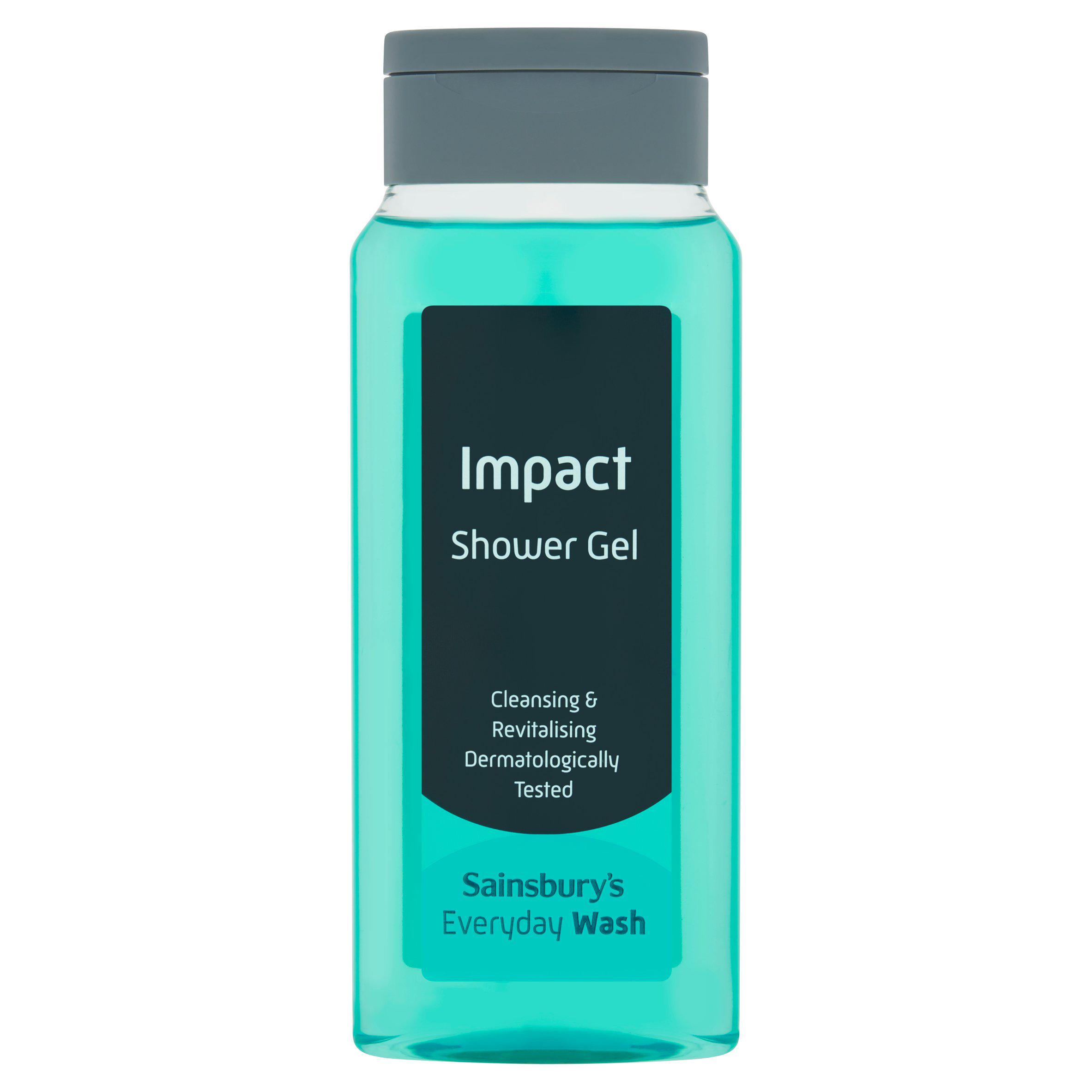 Sainsbury's Impact Shower Gel 300ml