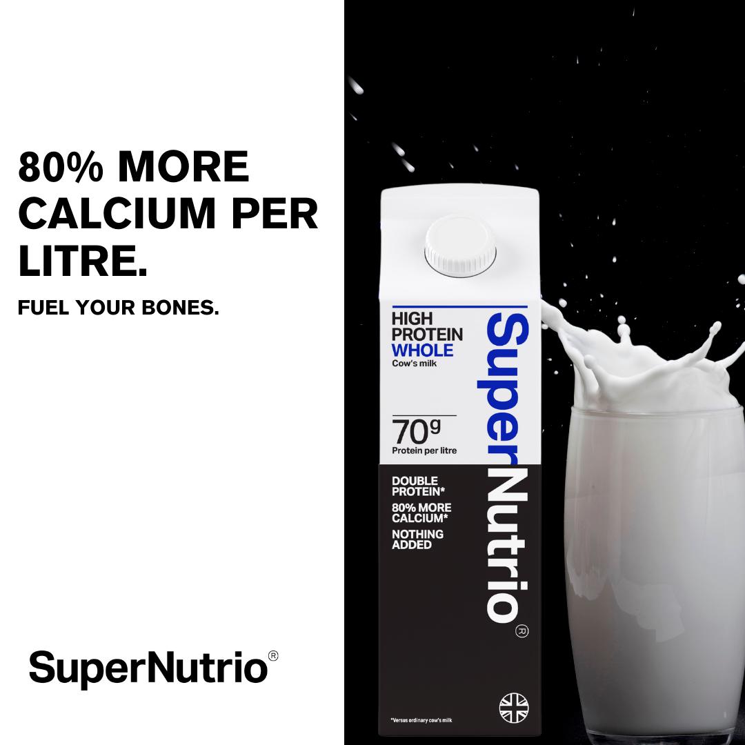 SuperNutrio High Protein Whole Cow's Milk 1L thumbnail 3