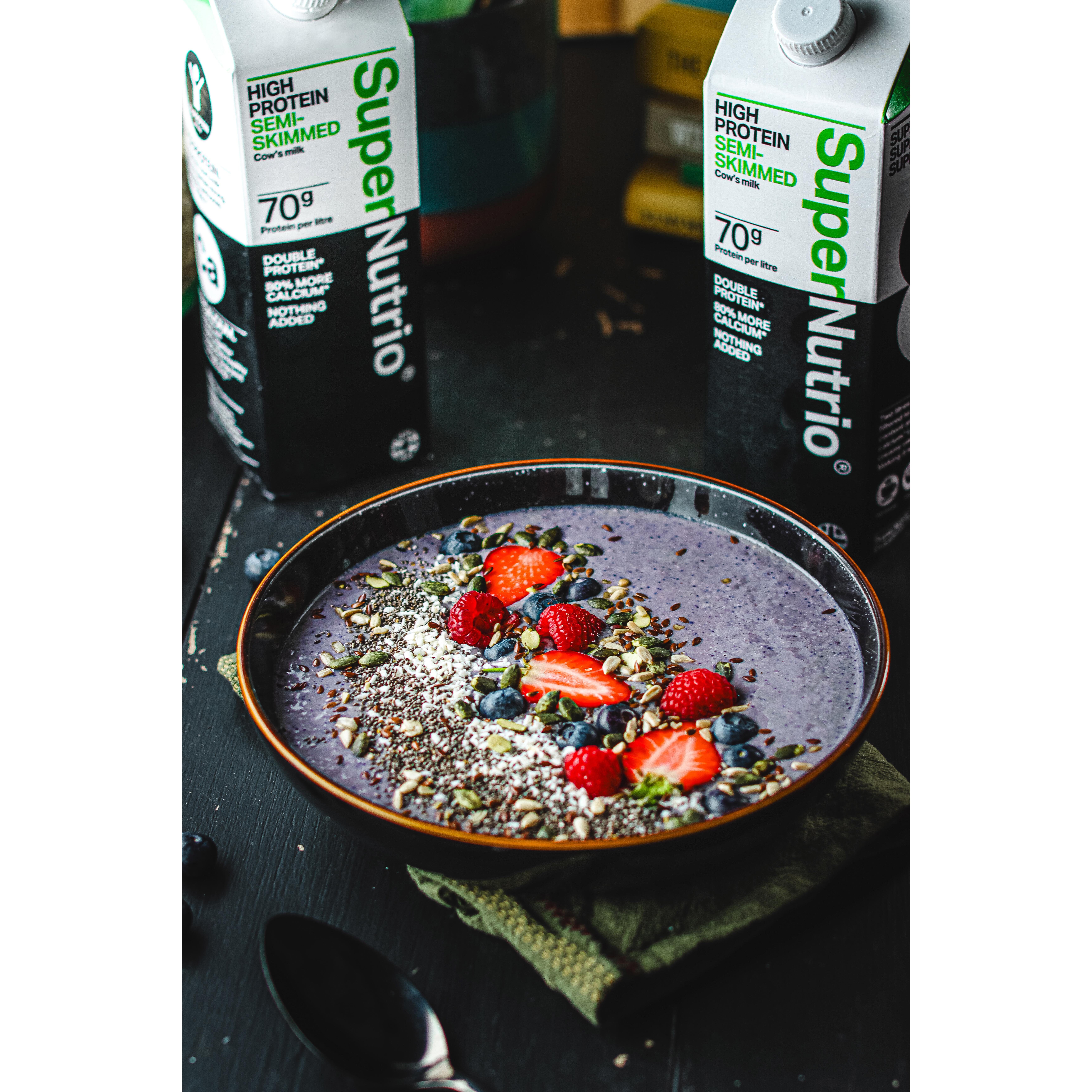 SuperNutrio High Protein Semi Skimmed Cow's Milk 1L thumbnail 6
