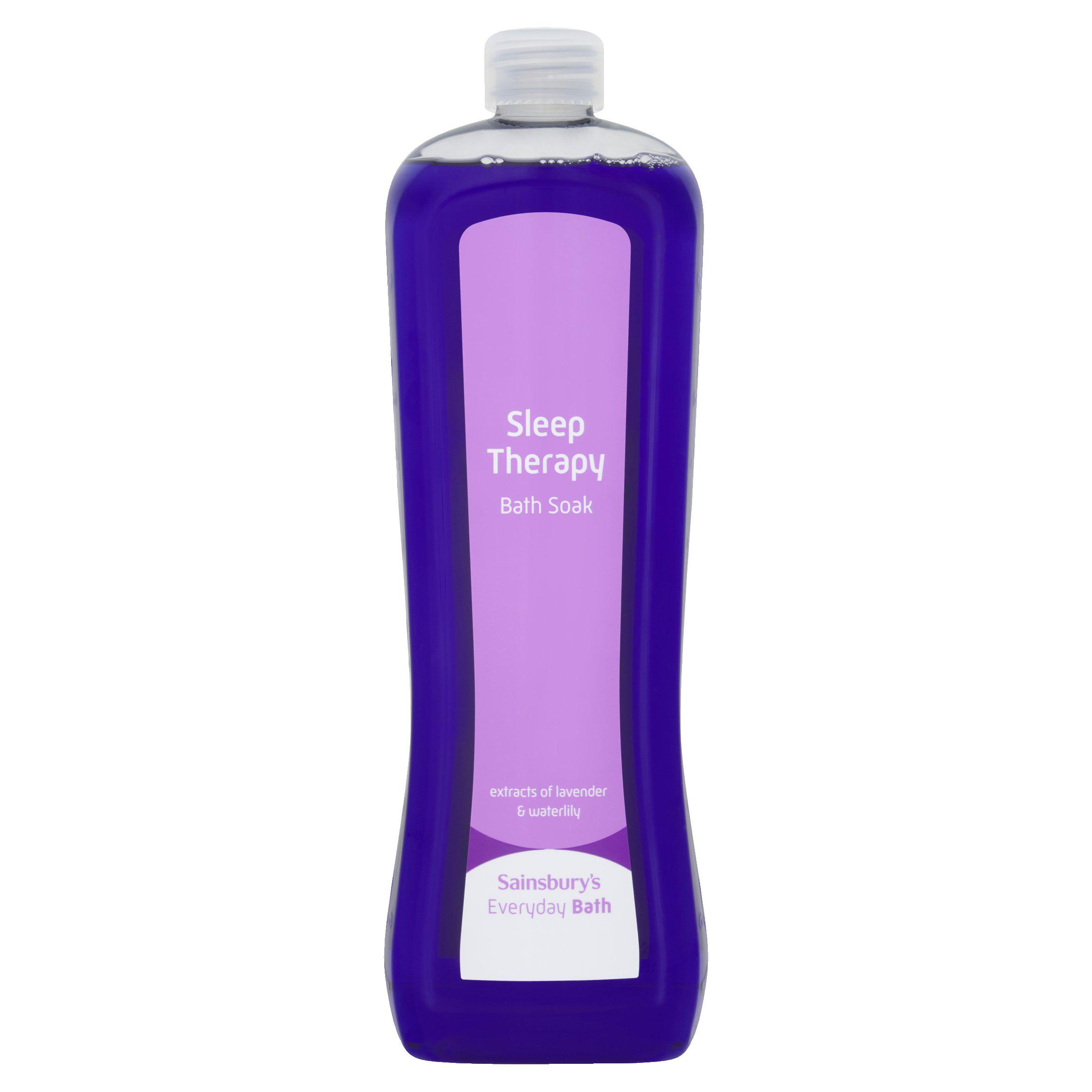 Sainsbury's Everyday Bath Sleep Therapy Bath Soak 750ml