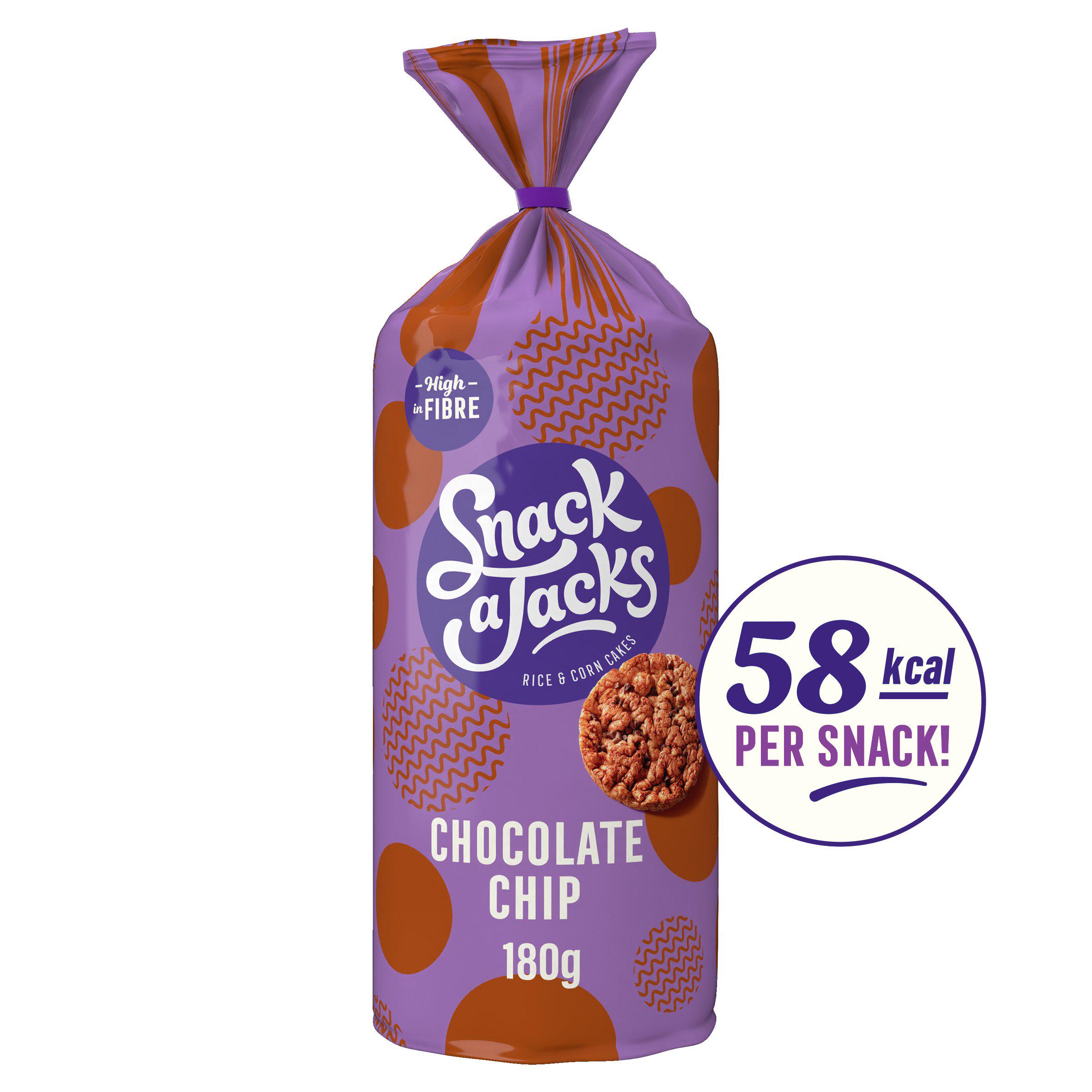 Snack a Jacks Chocolate Chip Rice Cakes Snacks