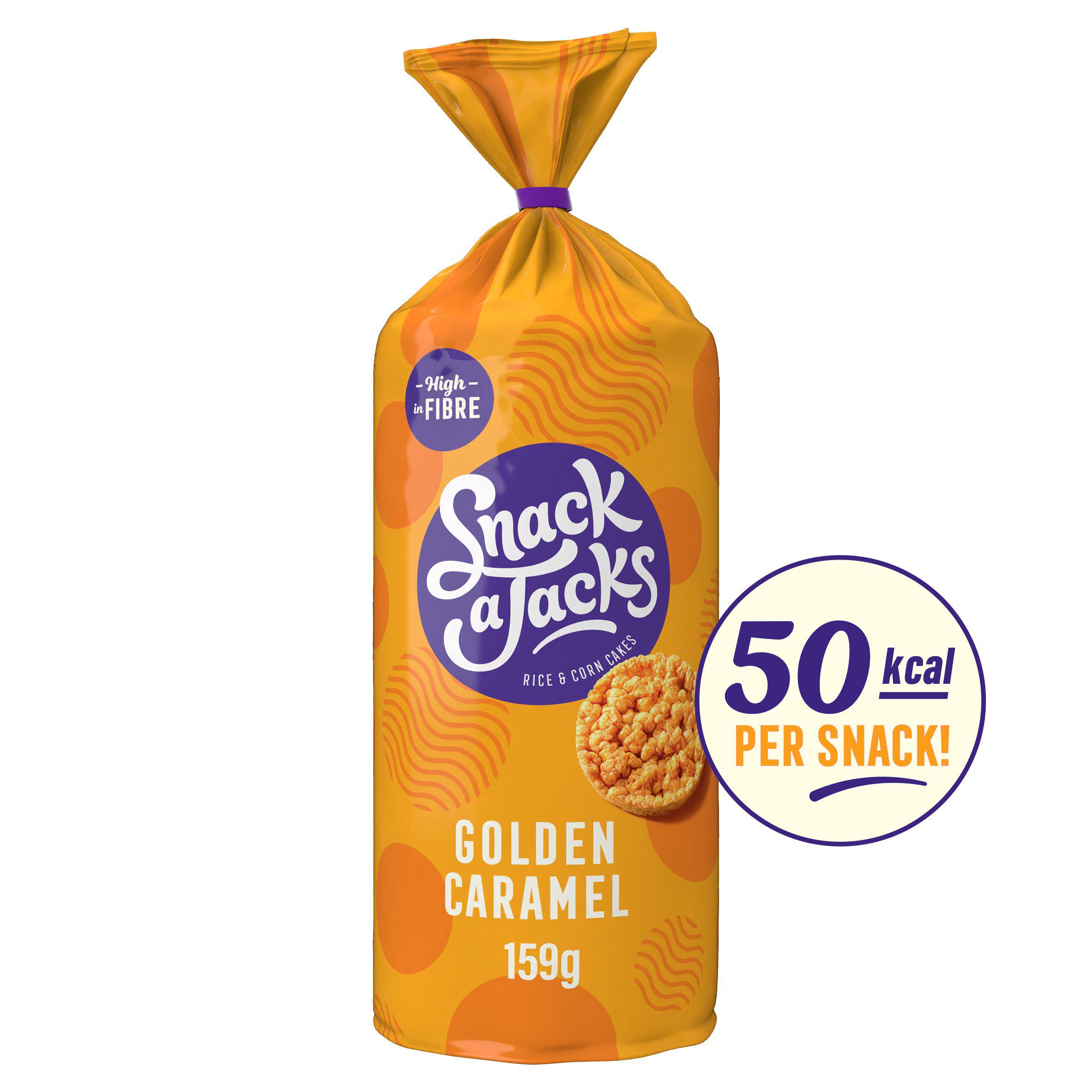 Snack a Jacks Caramel Rice Cakes Snacks