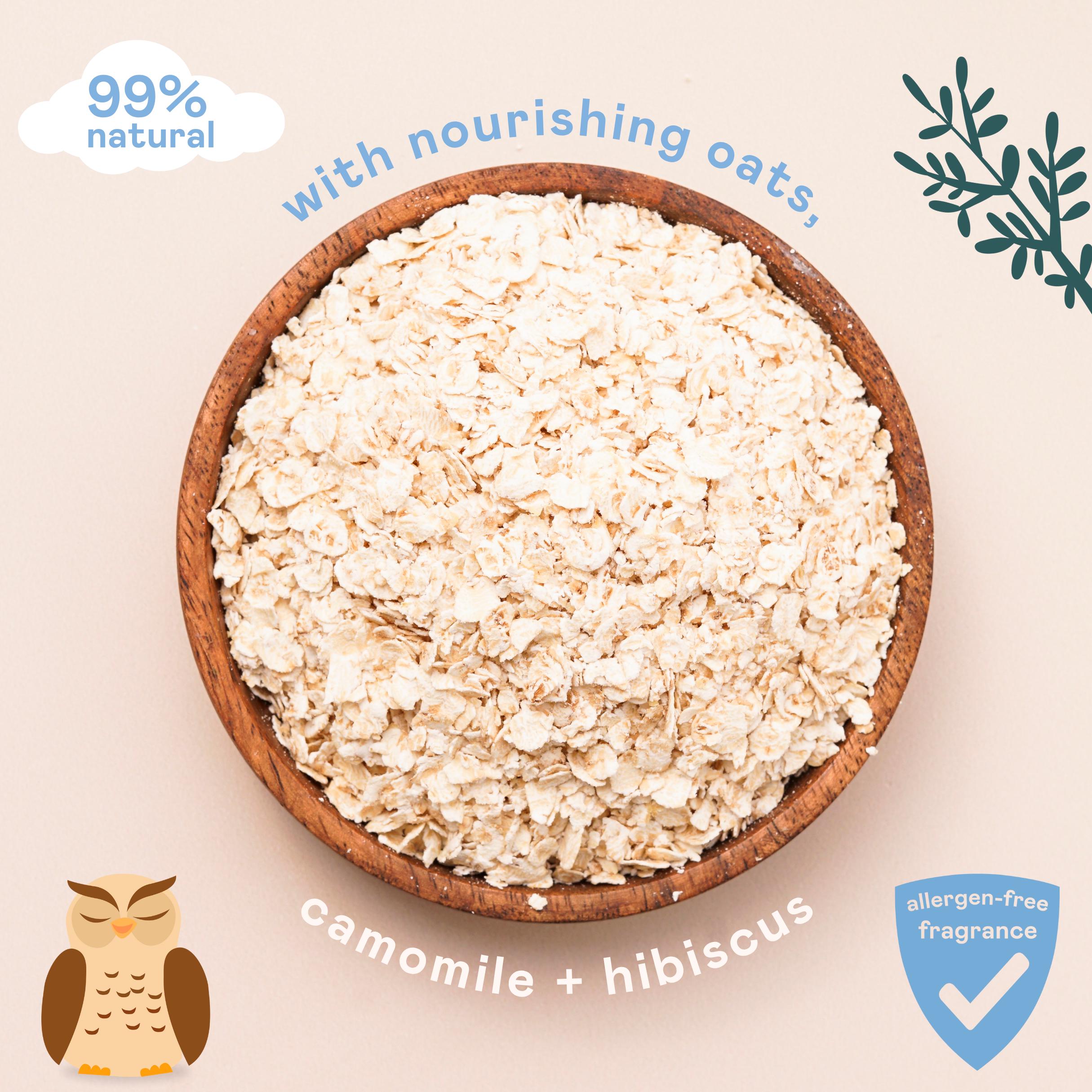 Nala's Baby Vanilla Cloud Body Wash & Shampoo with Oats Camomile Hibiscus 200ml thumbnail 3