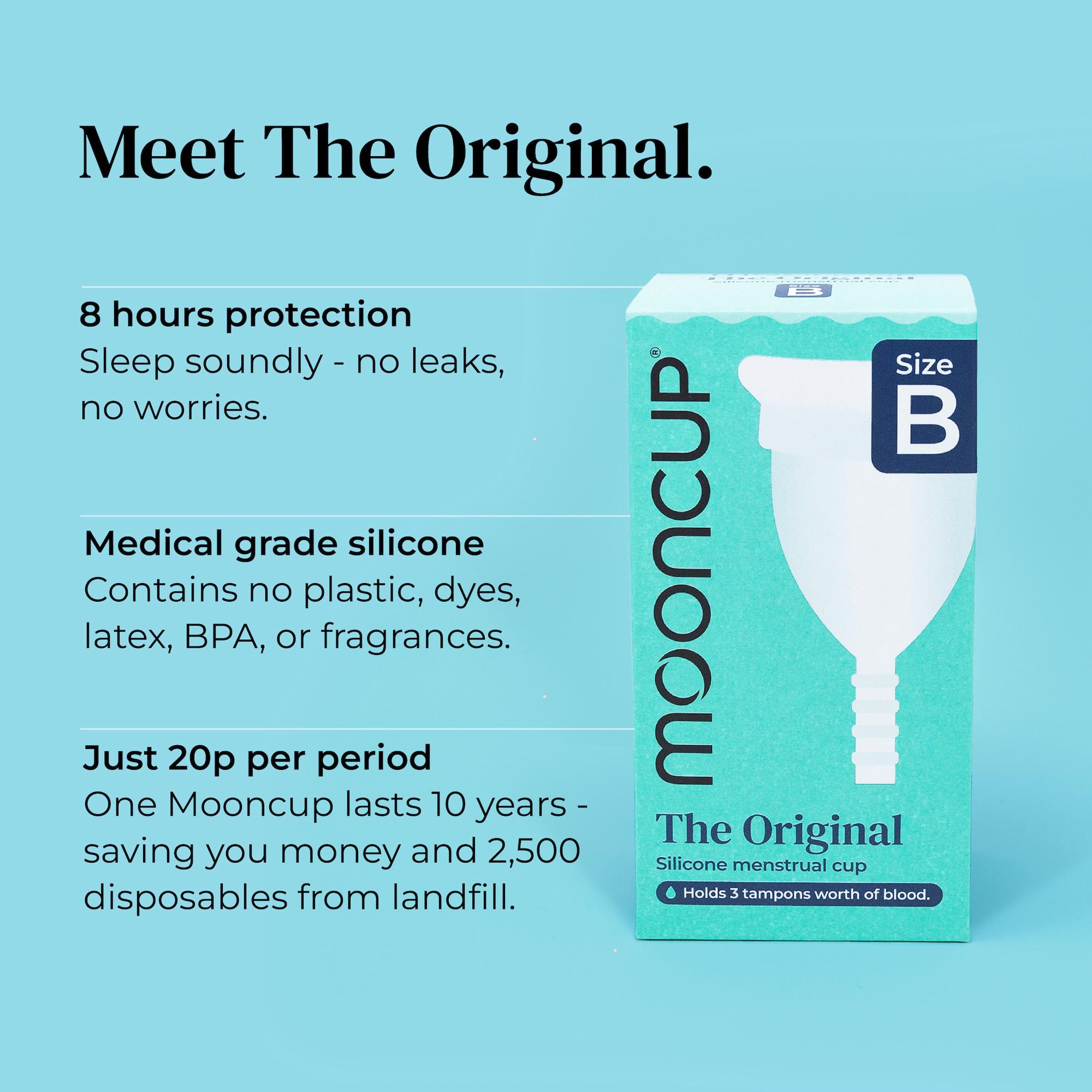 Mooncup Size B Original Menstrual Cup thumbnail 3