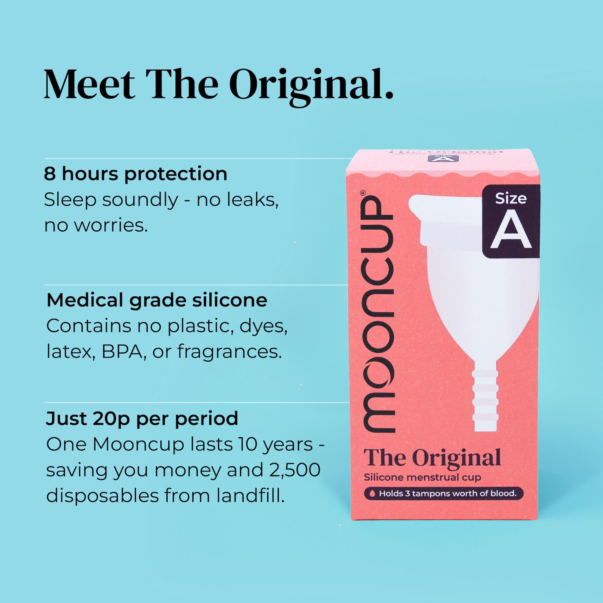 Mooncup Size A Original Menstrual Cup thumbnail 3