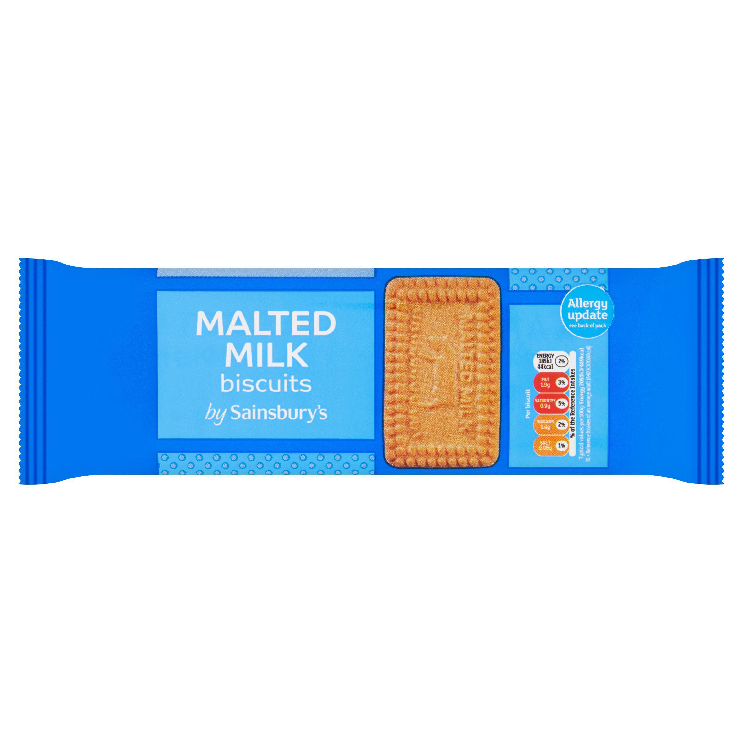 Sainsbury's Malted Milk Biscuits 200g