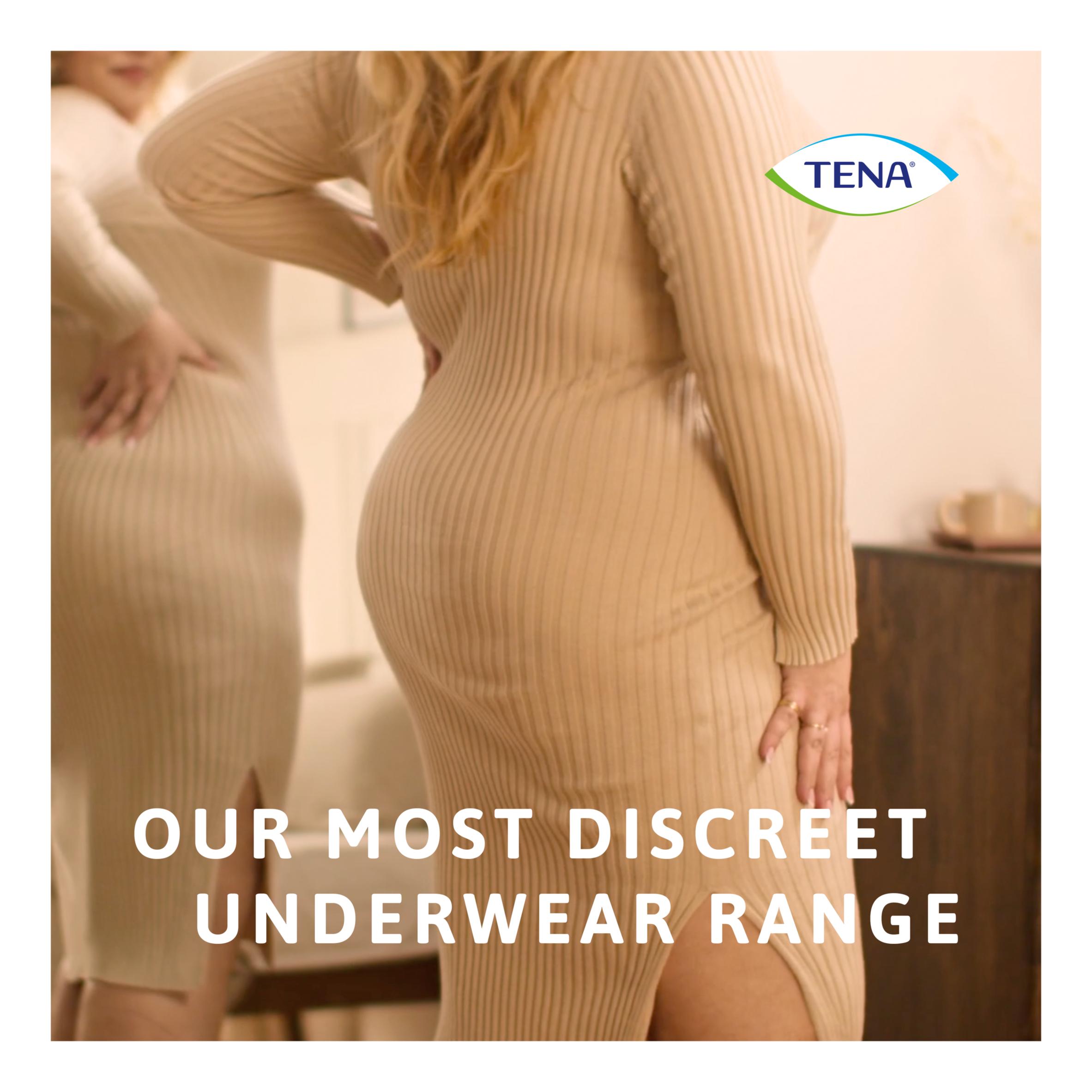 Tena Silhouette Incontinence Pants Cream L Pack x8 thumbnail 2