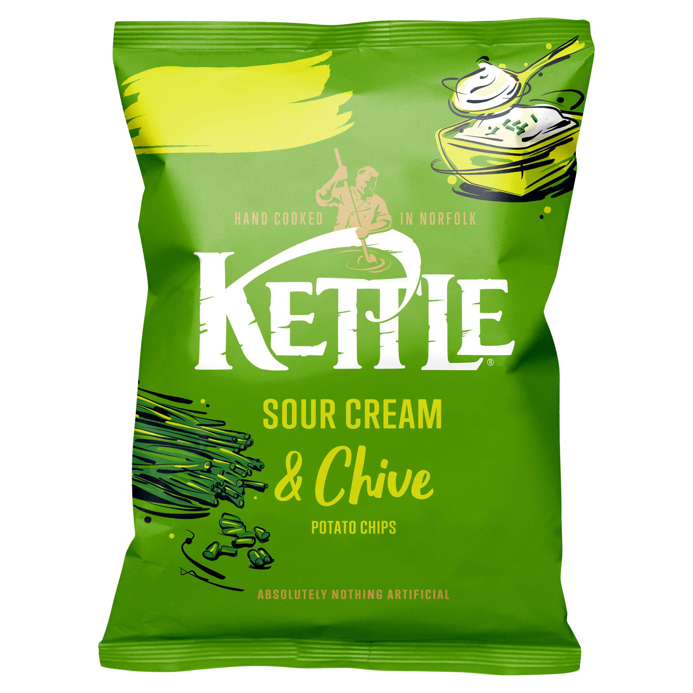 Kettle Chips Sour Cream & Chive