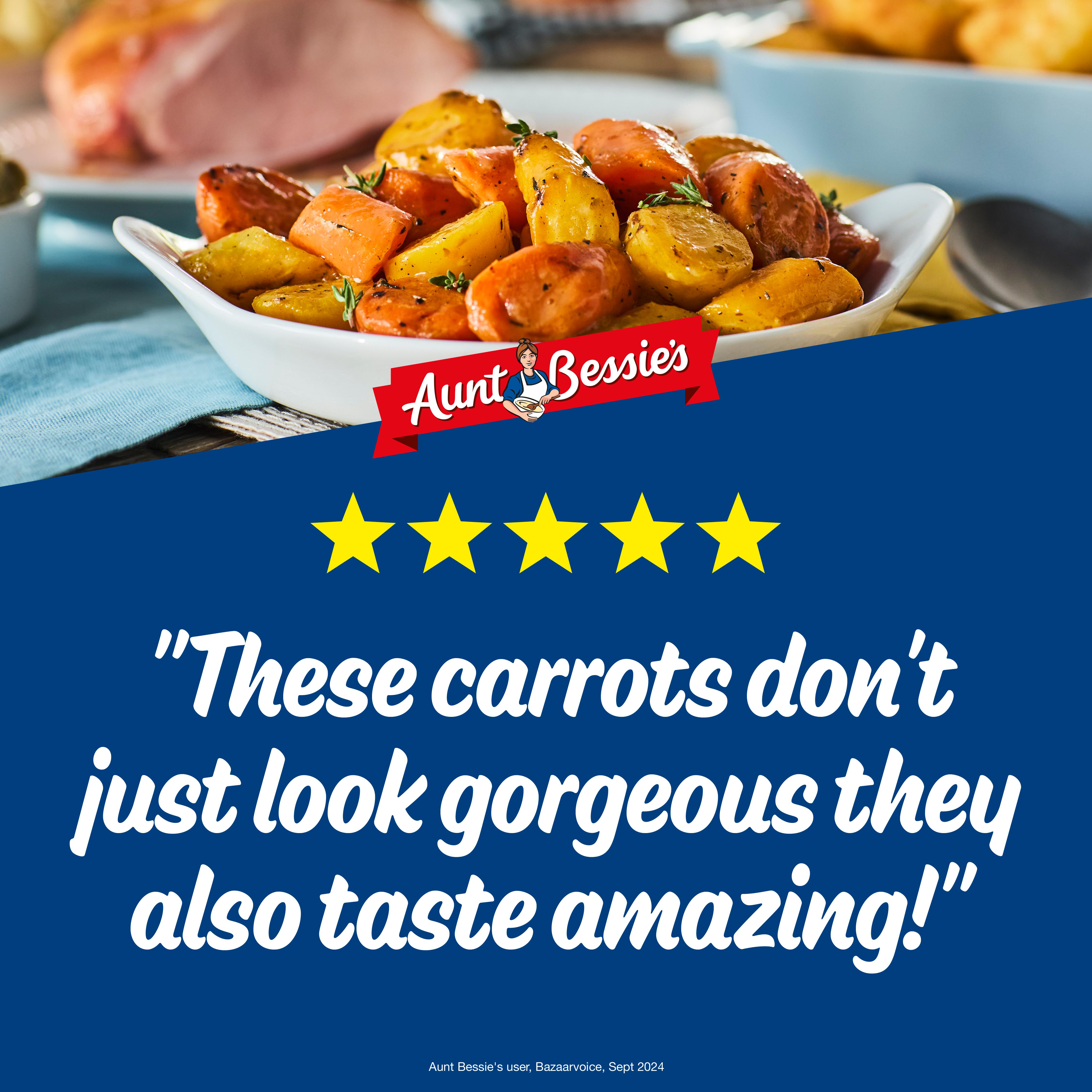 Aunt Bessie's Maple & Thyme Glazed Carrots 500g thumbnail 3