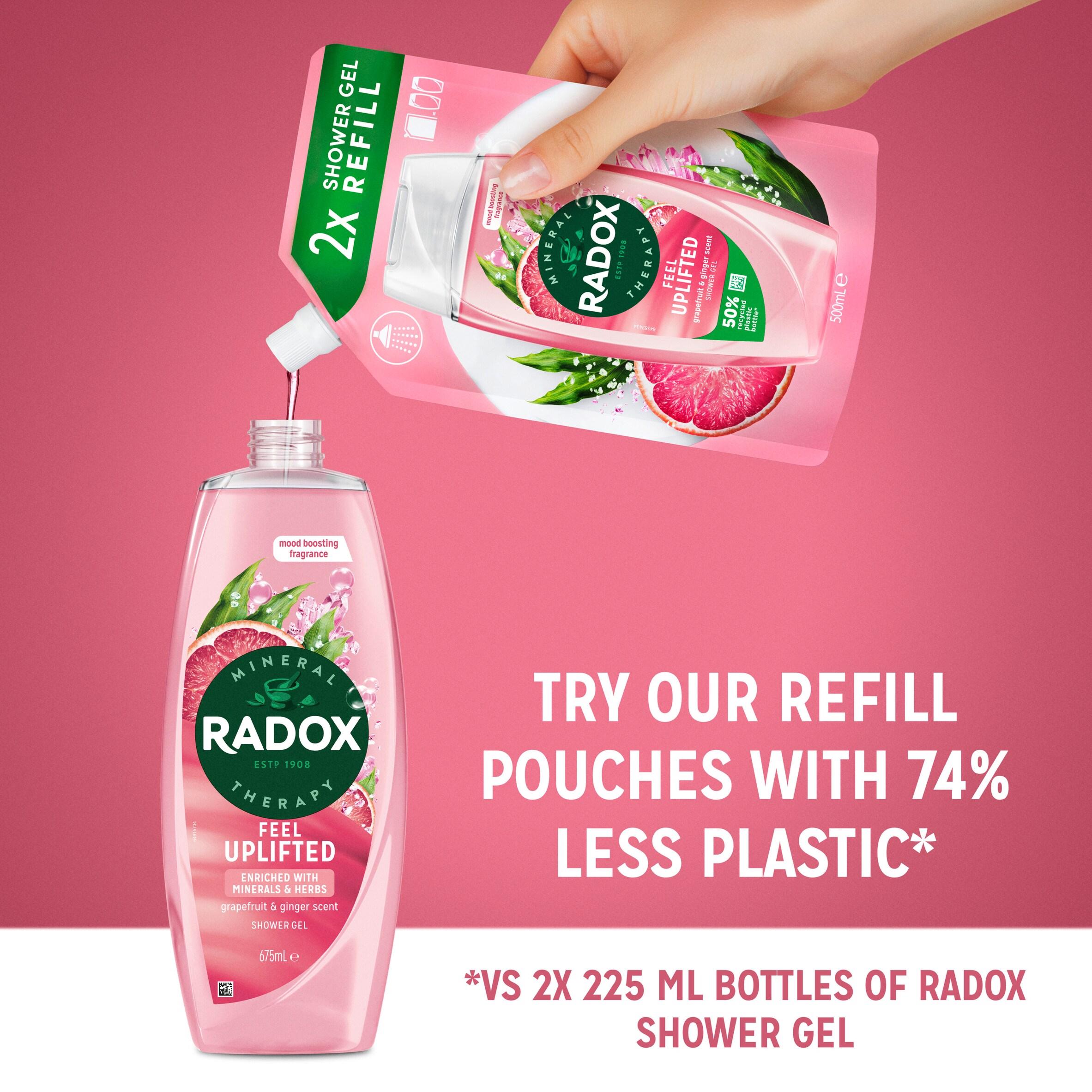 Radox Mineral Therapy Body Wash Feel Uplifted 675ml thumbnail 6