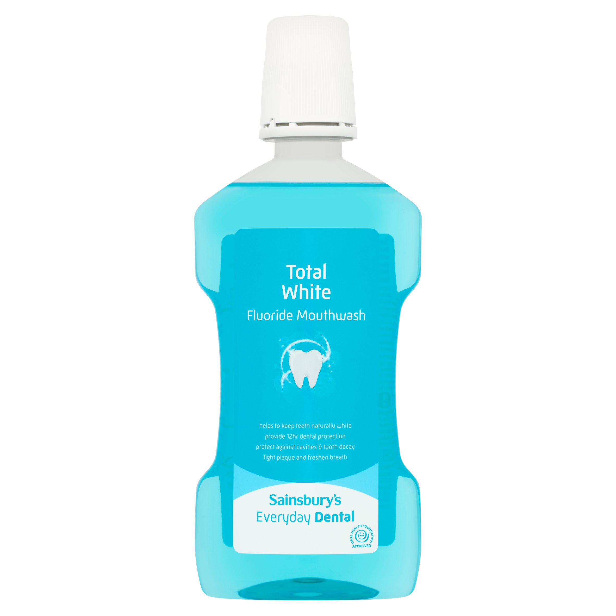 Sainsbury's Whitening Mouthwash 600ml