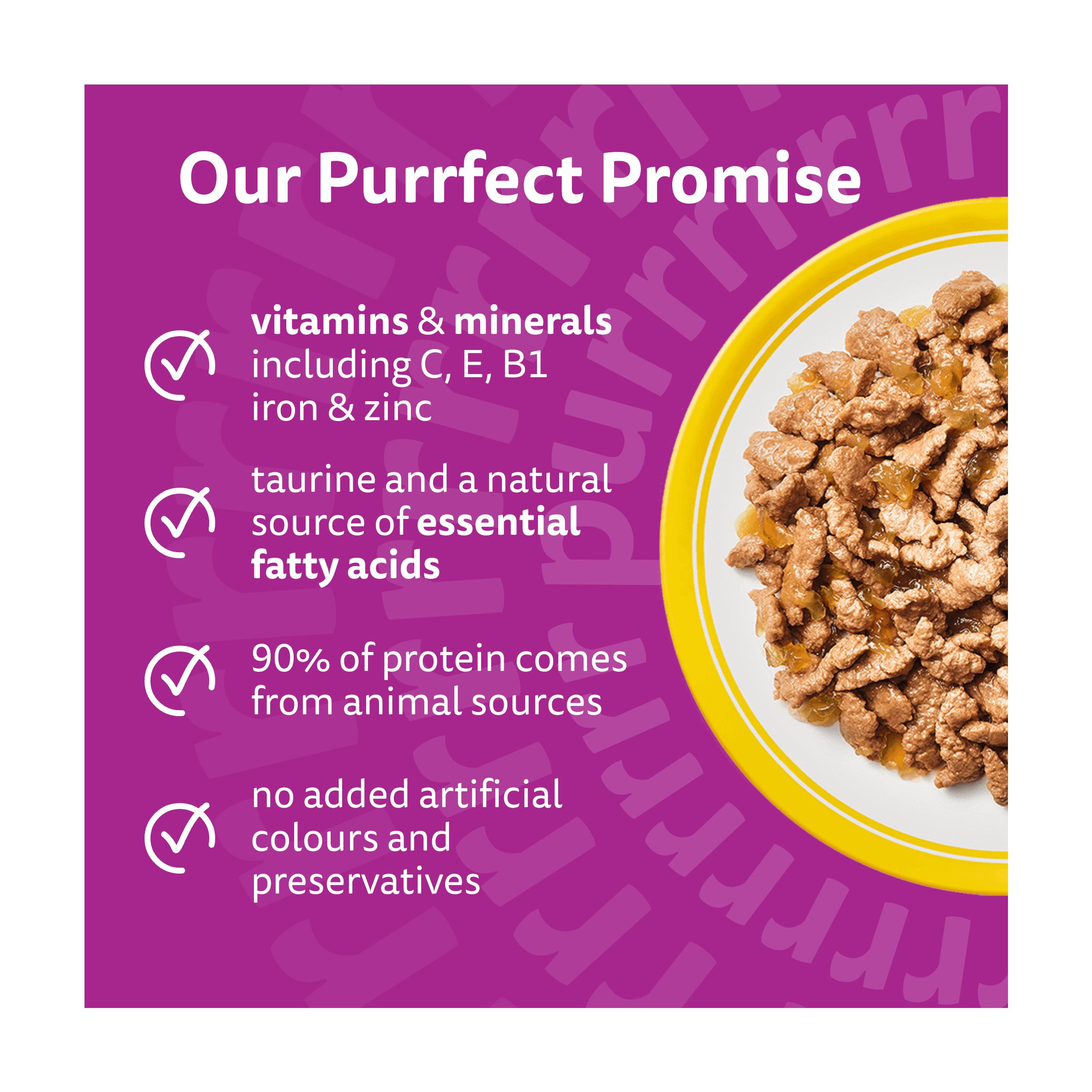 Whiskas 1+ Poultry Feast in Jelly Wet Cat Food 80 x 85g thumbnail 2
