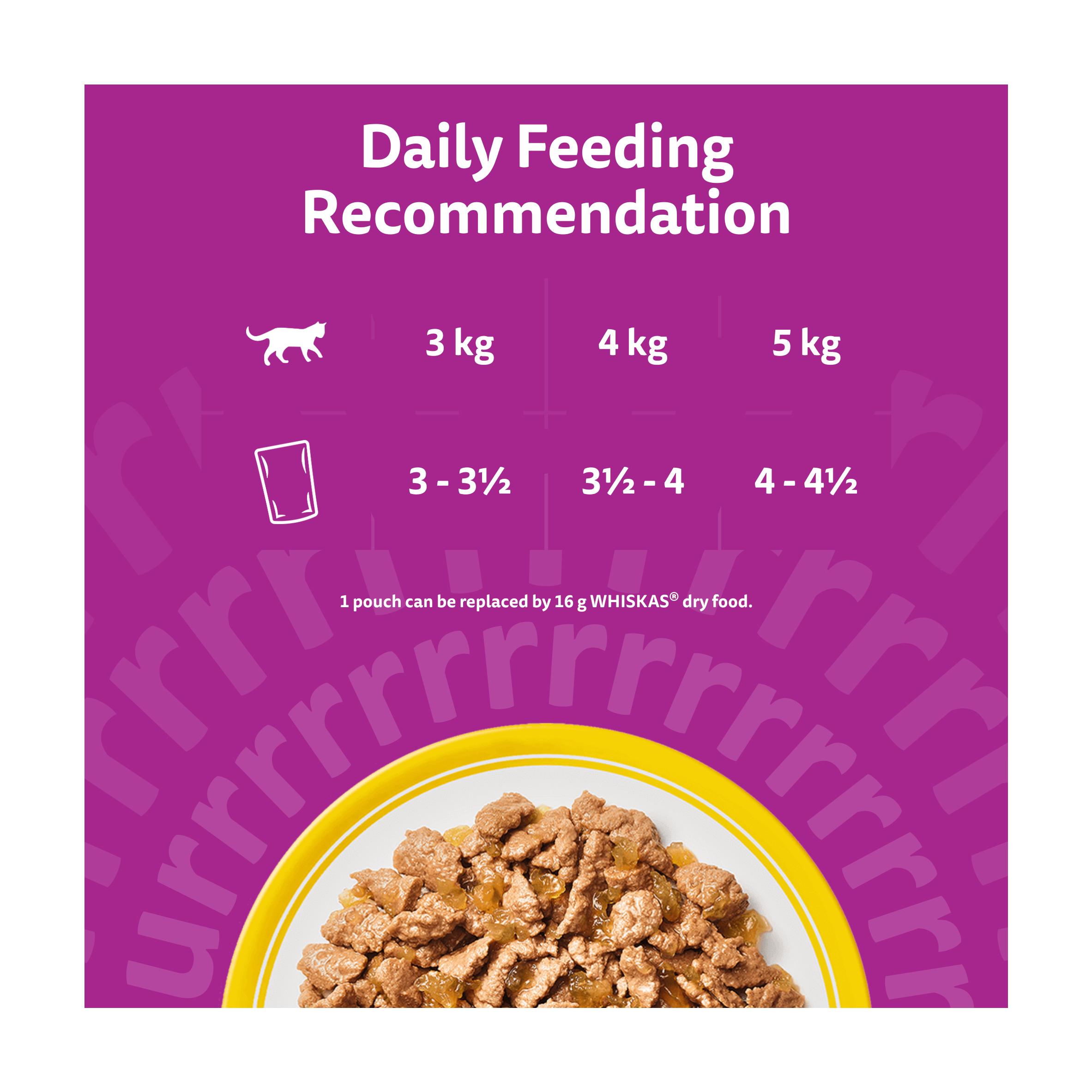 Whiskas 1+ Poultry Feast in Jelly Wet Cat Food 80 x 85g thumbnail 4