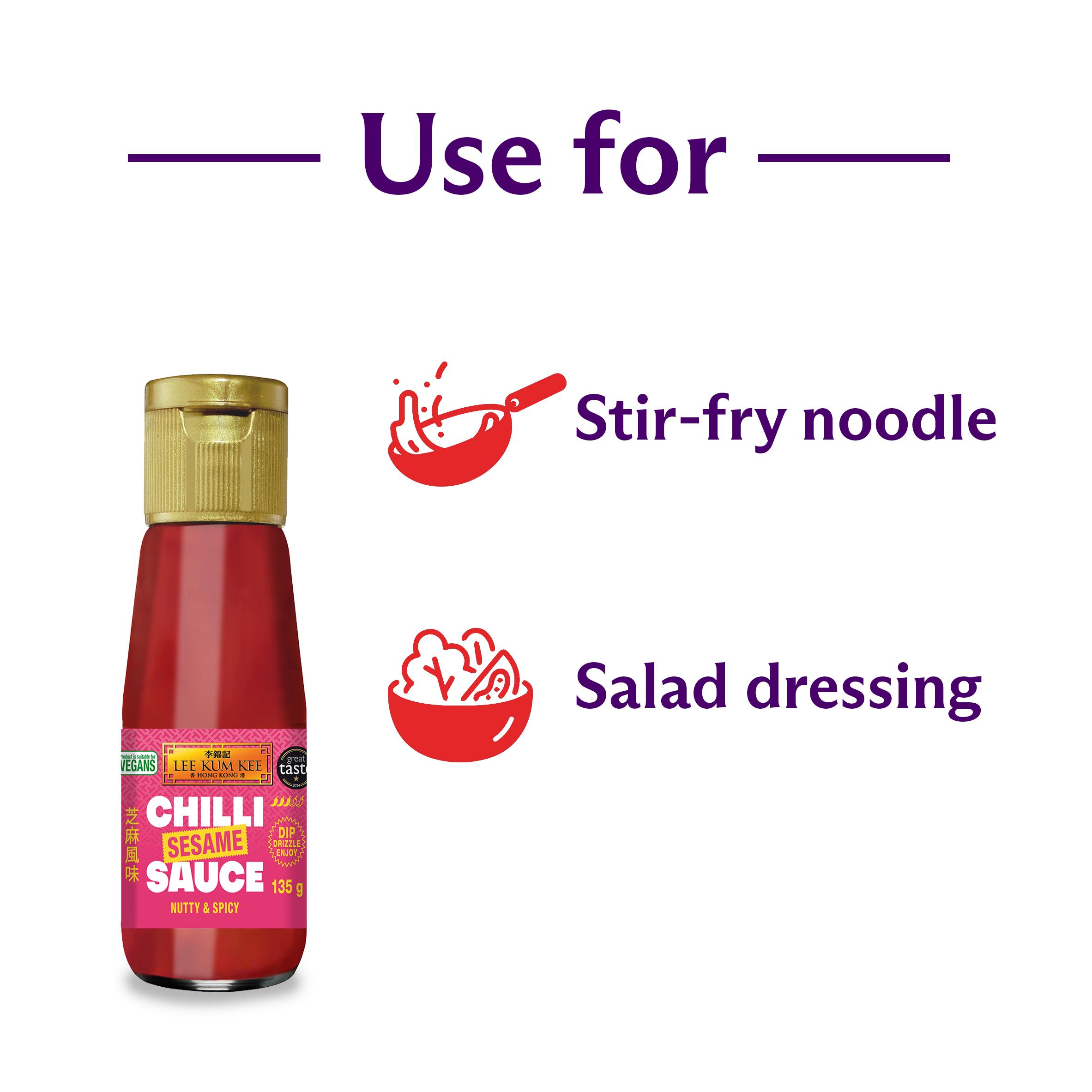 Lee Kum Kee Sesame Chilli Sauce 135g thumbnail 2