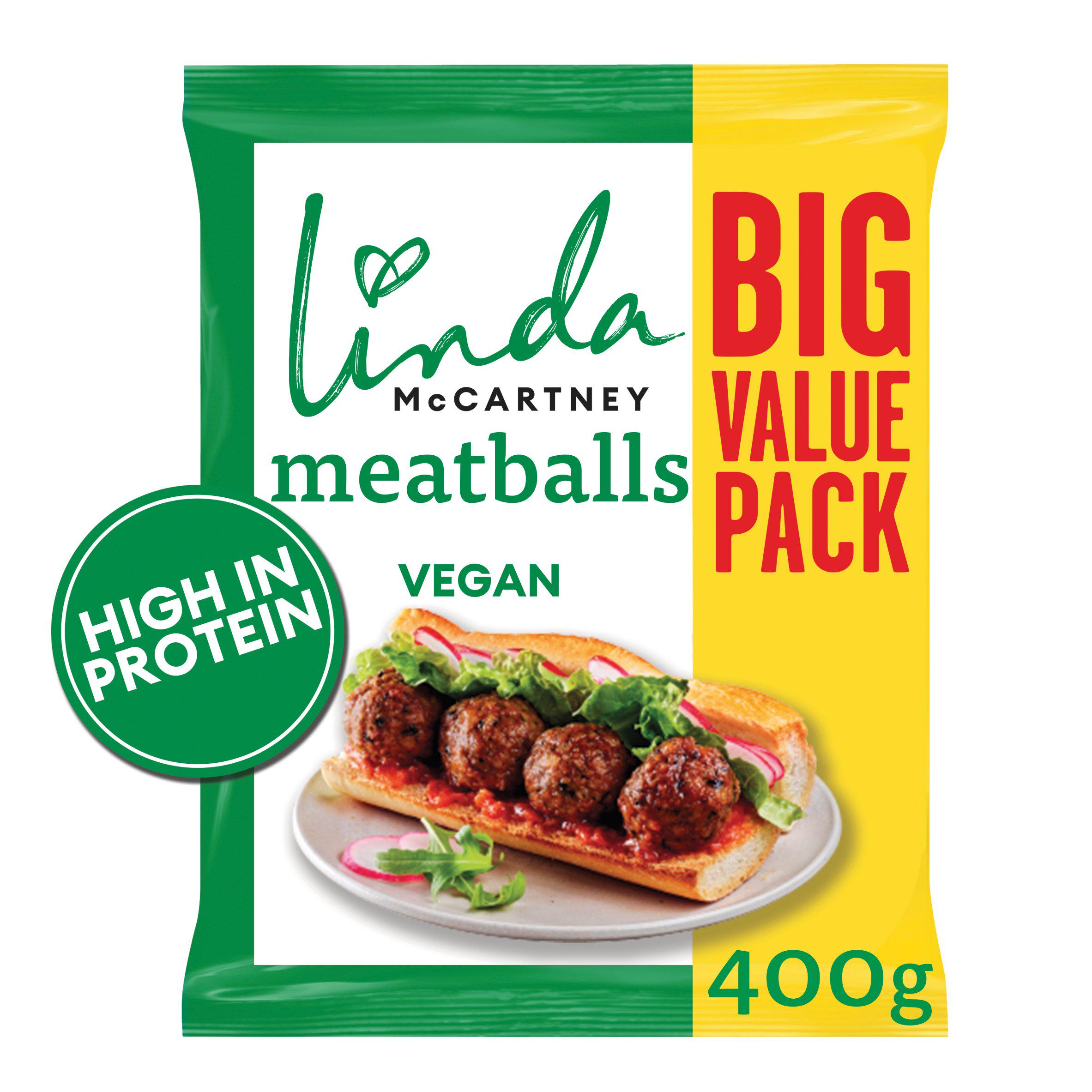 Linda McCartney's Vegetarian Meatballs 399g