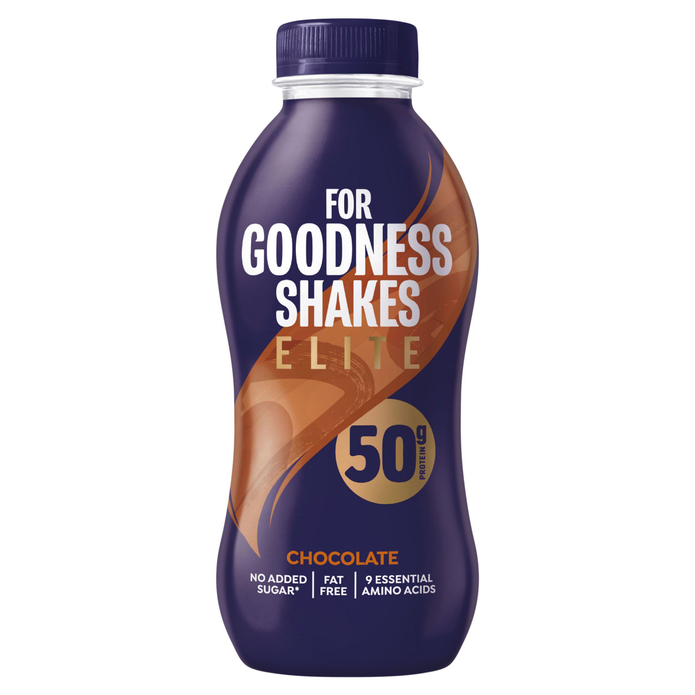 For Goodness Shakes Protein 50g Chocolate Shake, Lactose Free