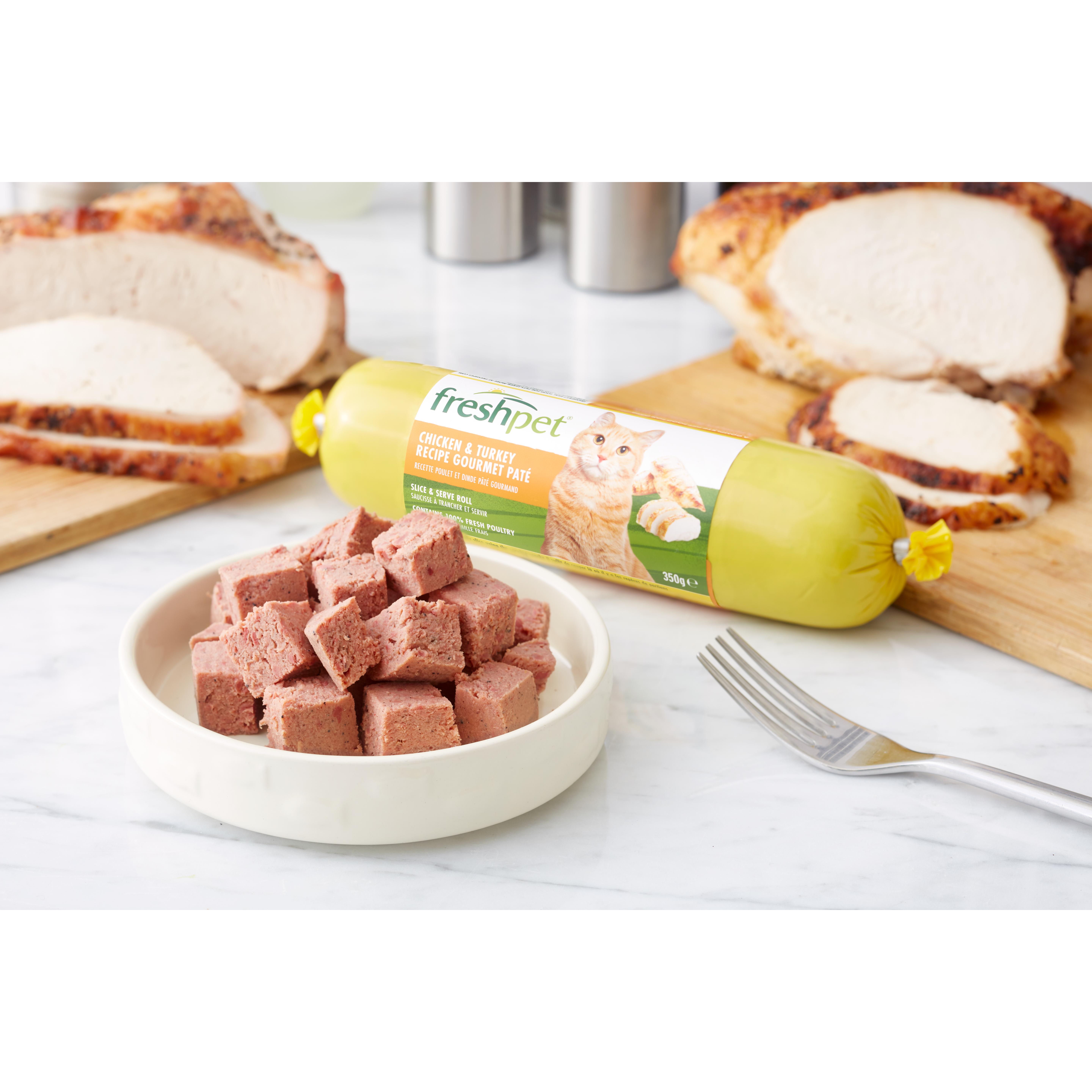 Freshpet Chicken & Turkey Recipe Gourmet Pate 350g thumbnail 2