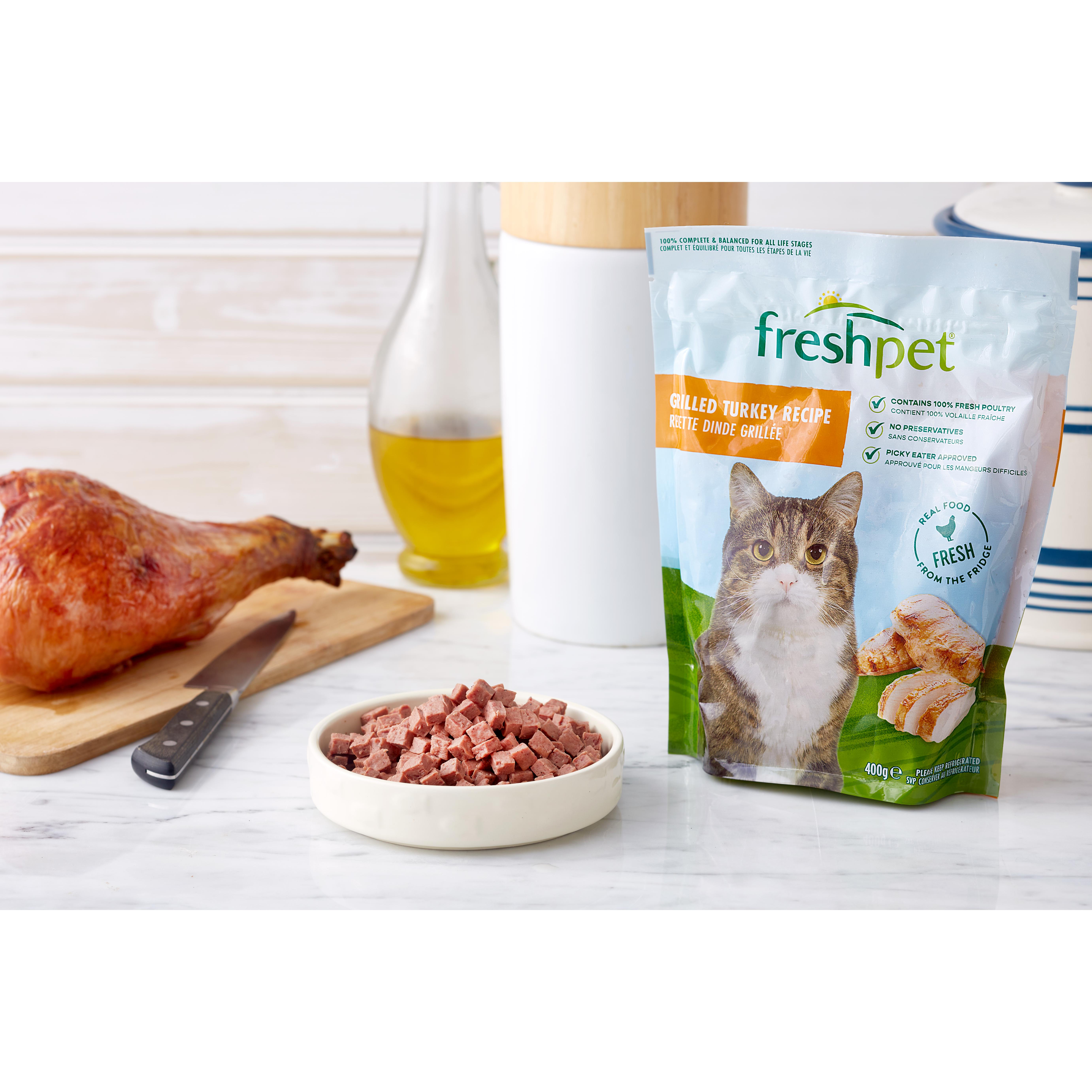 Freshpet Grilled Turkey Recipe 400g thumbnail 2