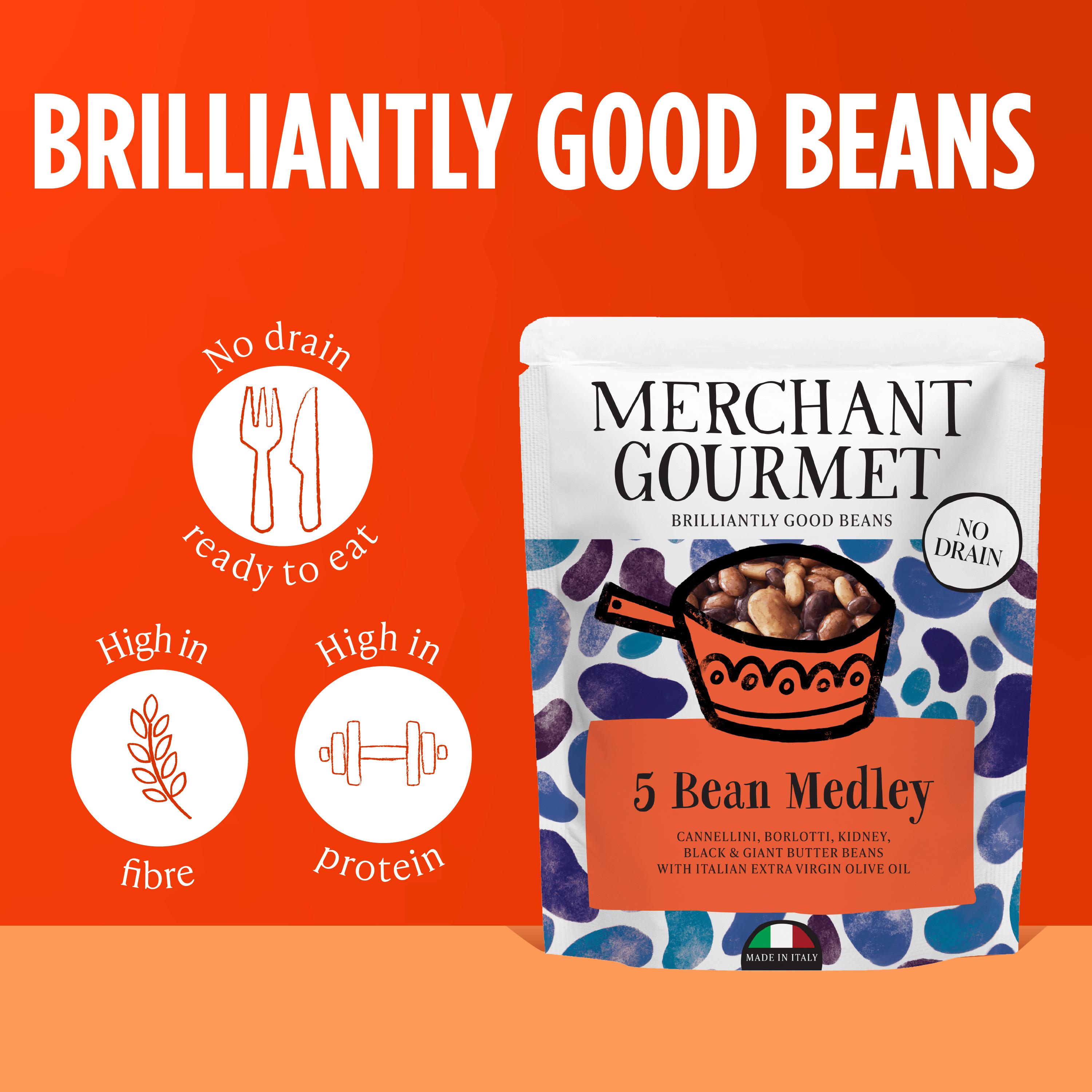 Merchant Gourmet 5 Bean Medley 240g thumbnail 3