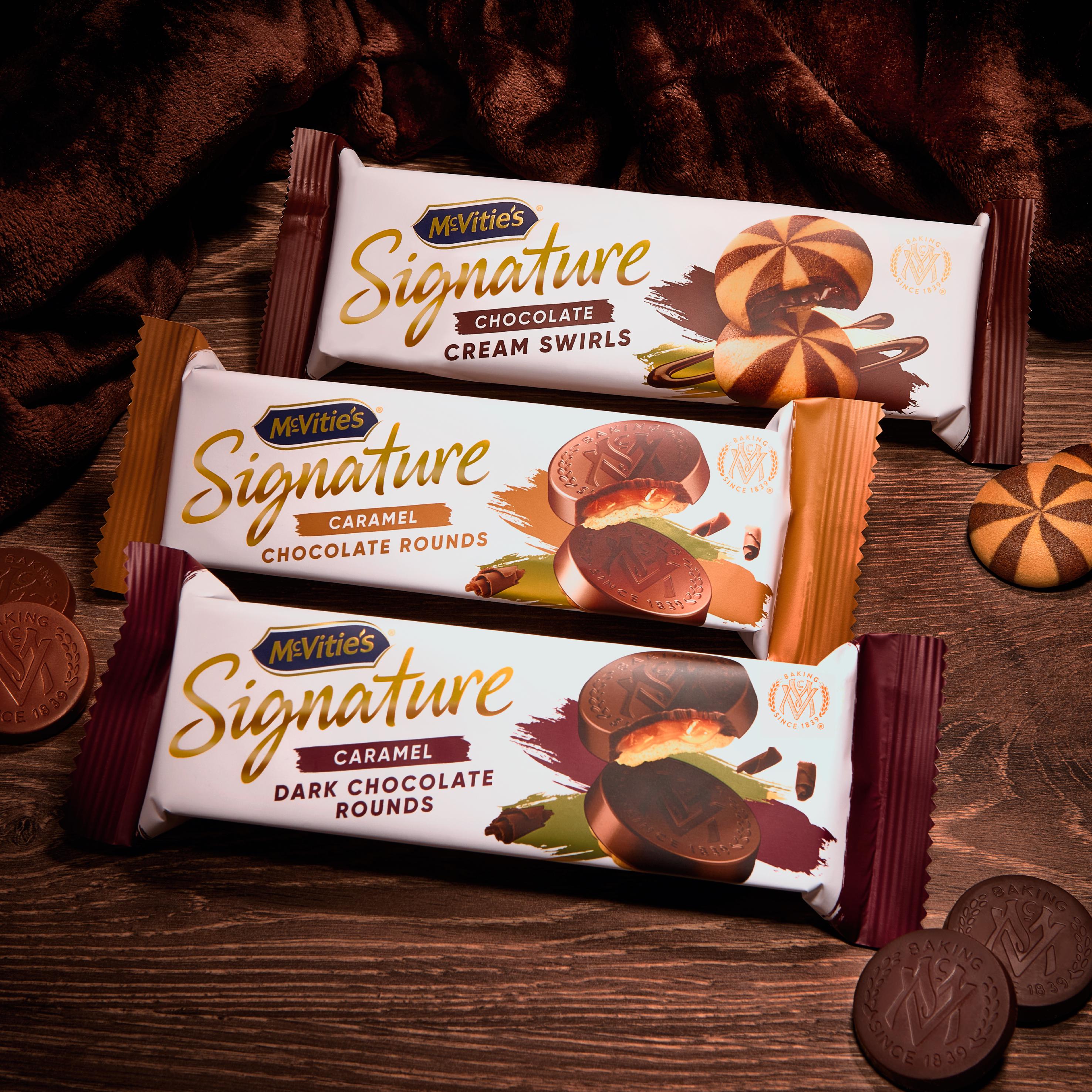 McVitie's Signature Chocolate Cream Swirls Biscuits 142g thumbnail 4
