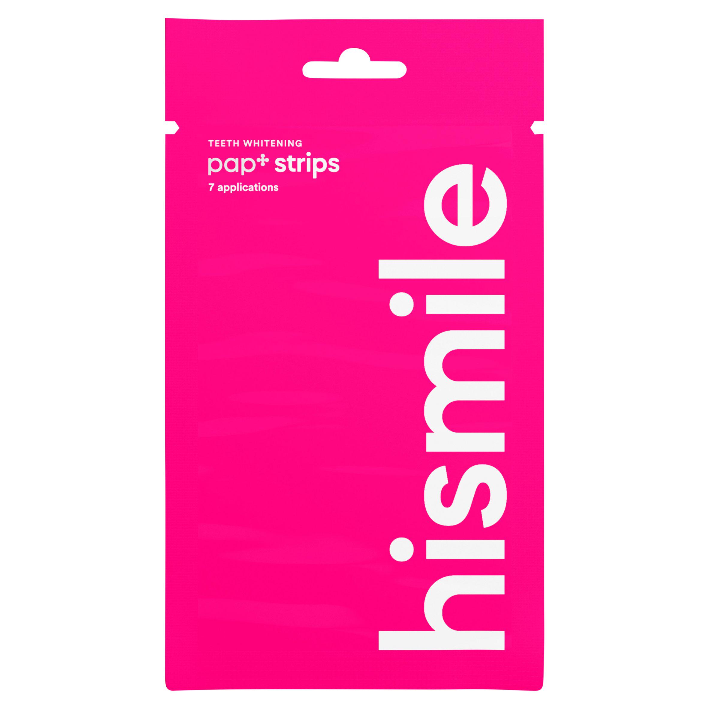 Hismile Pap+ Teeth Whitening Strips x7