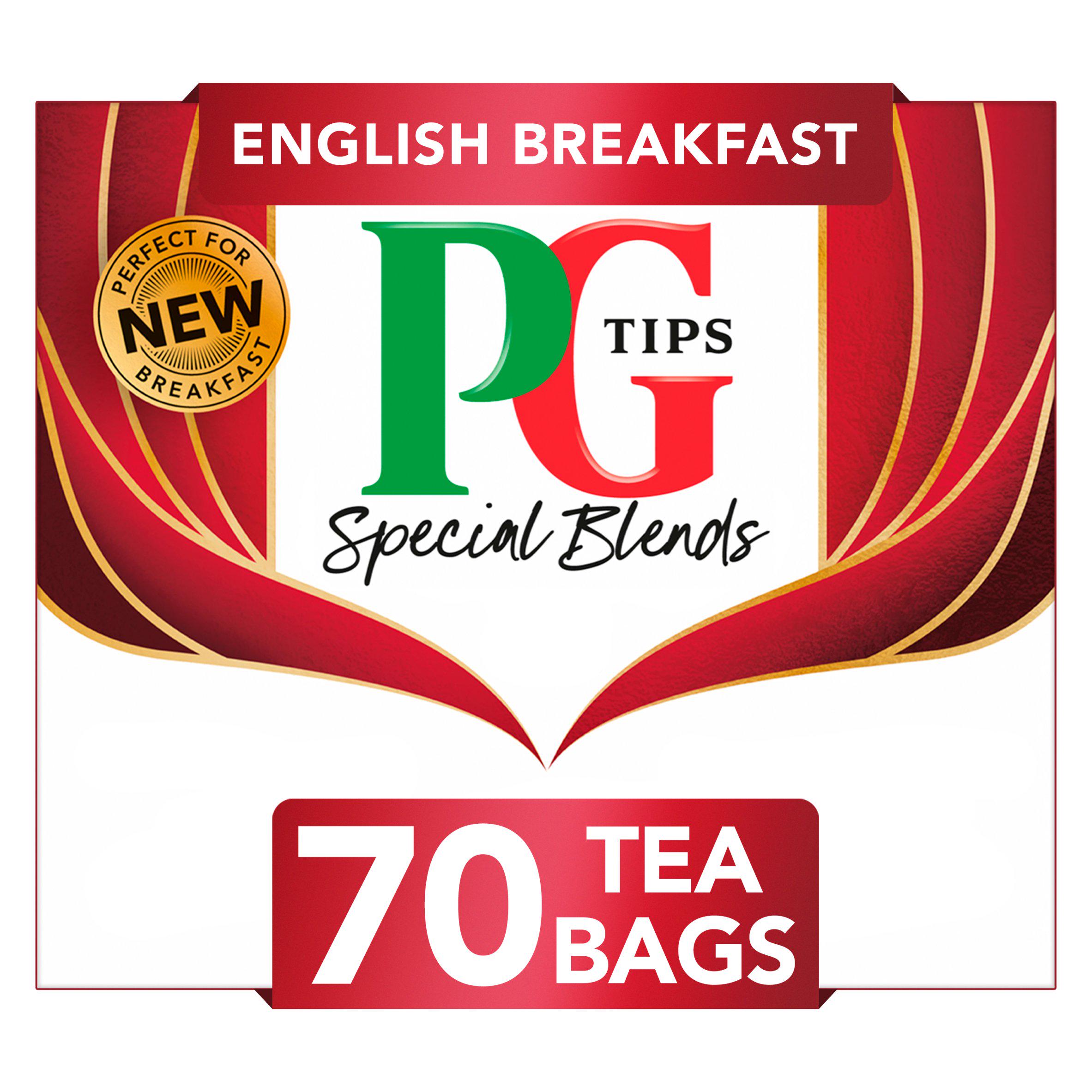 PG Tips English Breakfast Special Blends Speciality Black Tea Bags x70