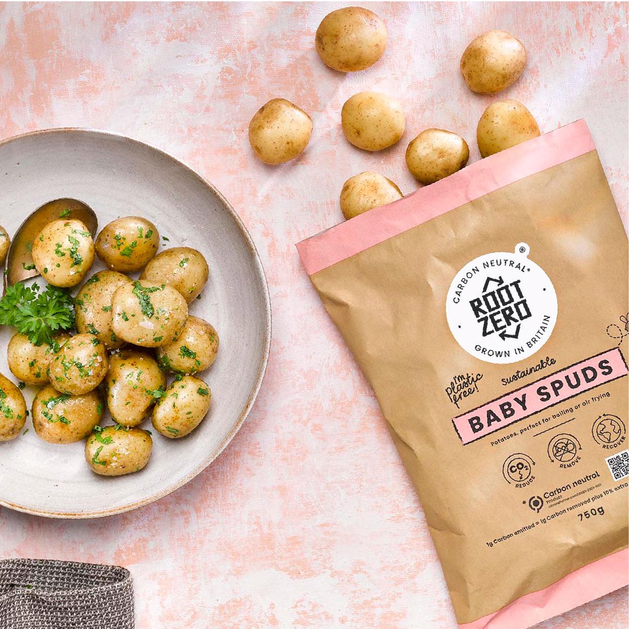 Root Zero Baby Potatoes 750g thumbnail 5