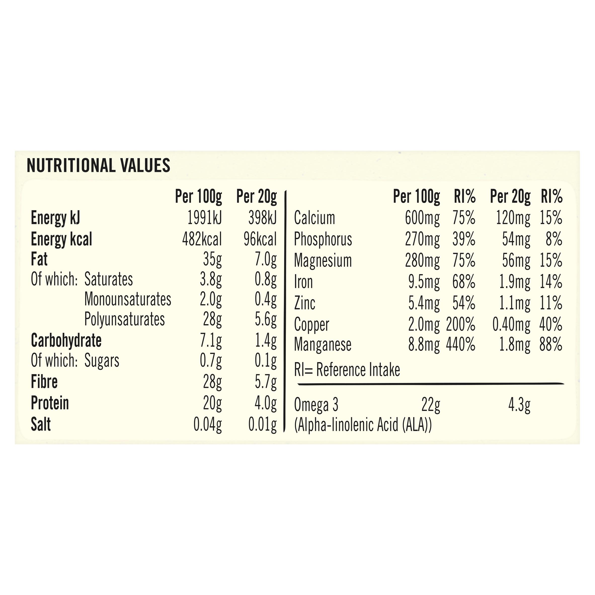 Linwoods Organic Whole Chia Seeds 200g thumbnail 2