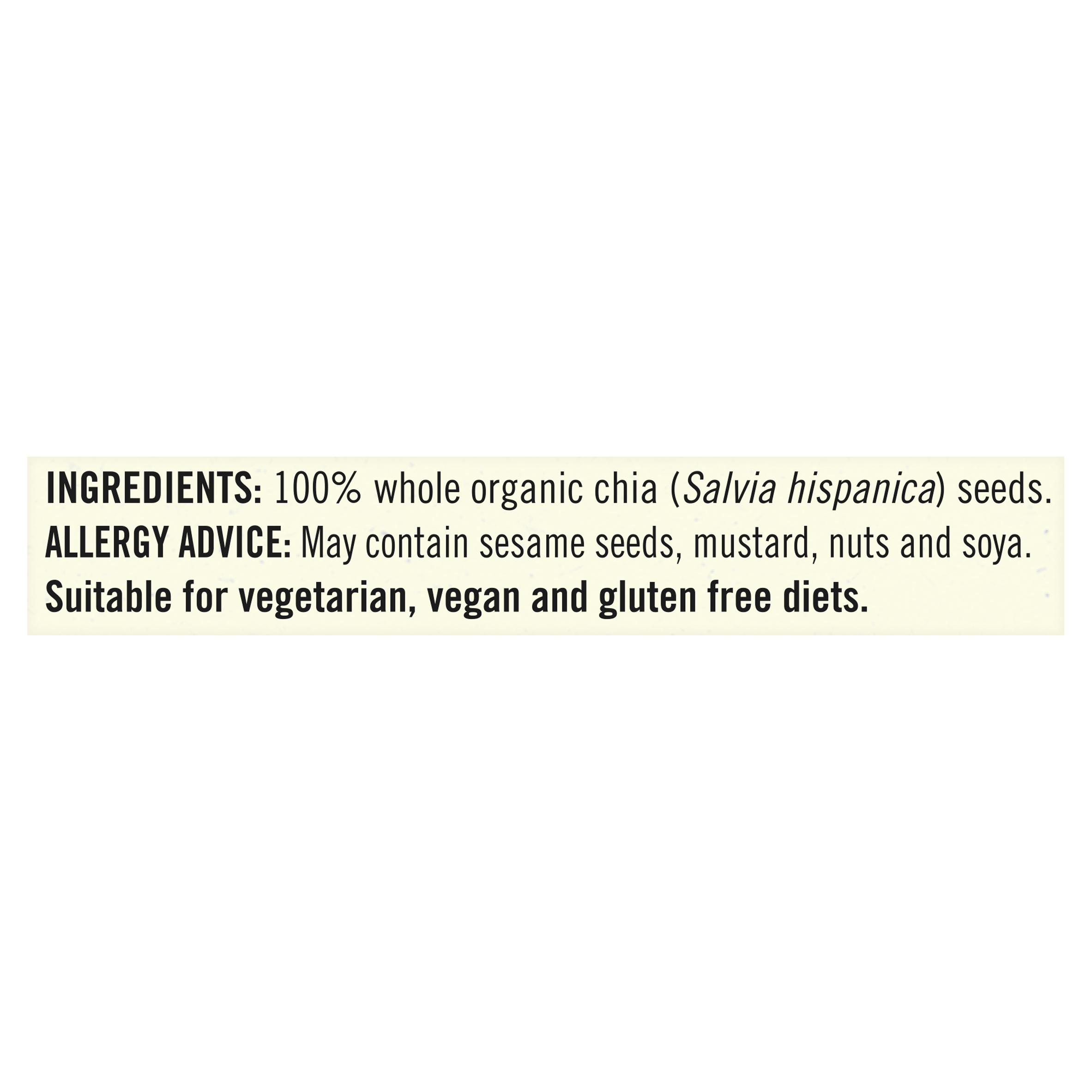 Linwoods Organic Whole Chia Seeds 200g thumbnail 3