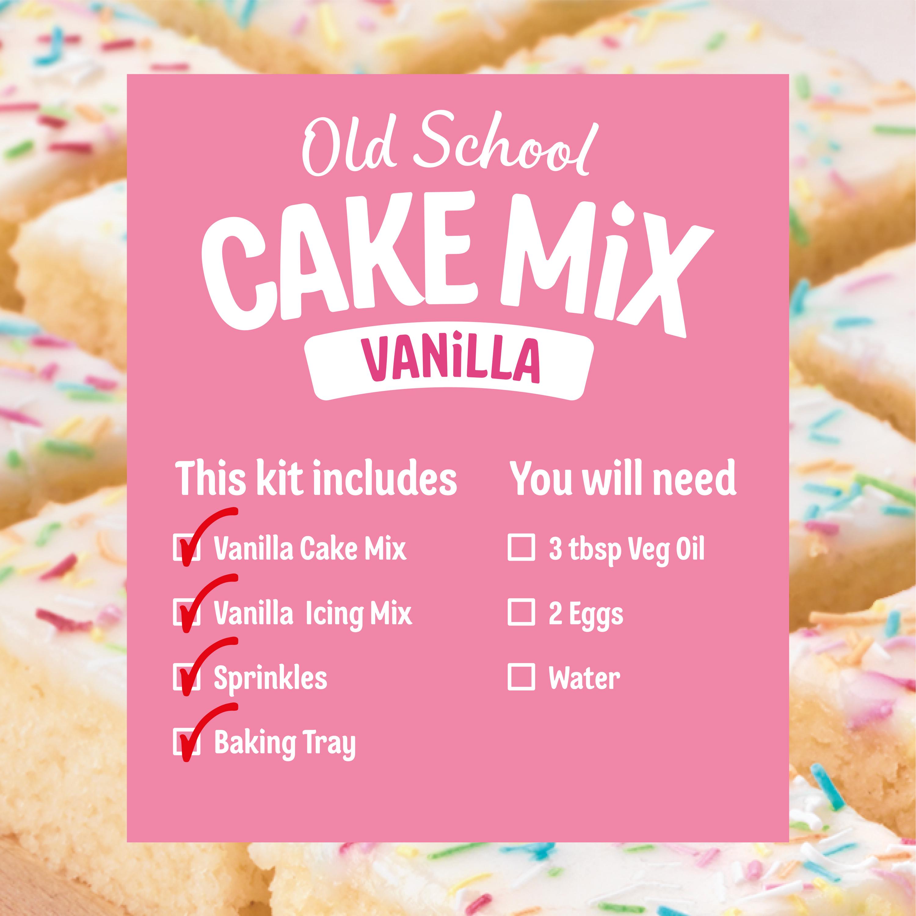 Dr. Oetker Old School Cake Mix Vanilla 436g thumbnail 4