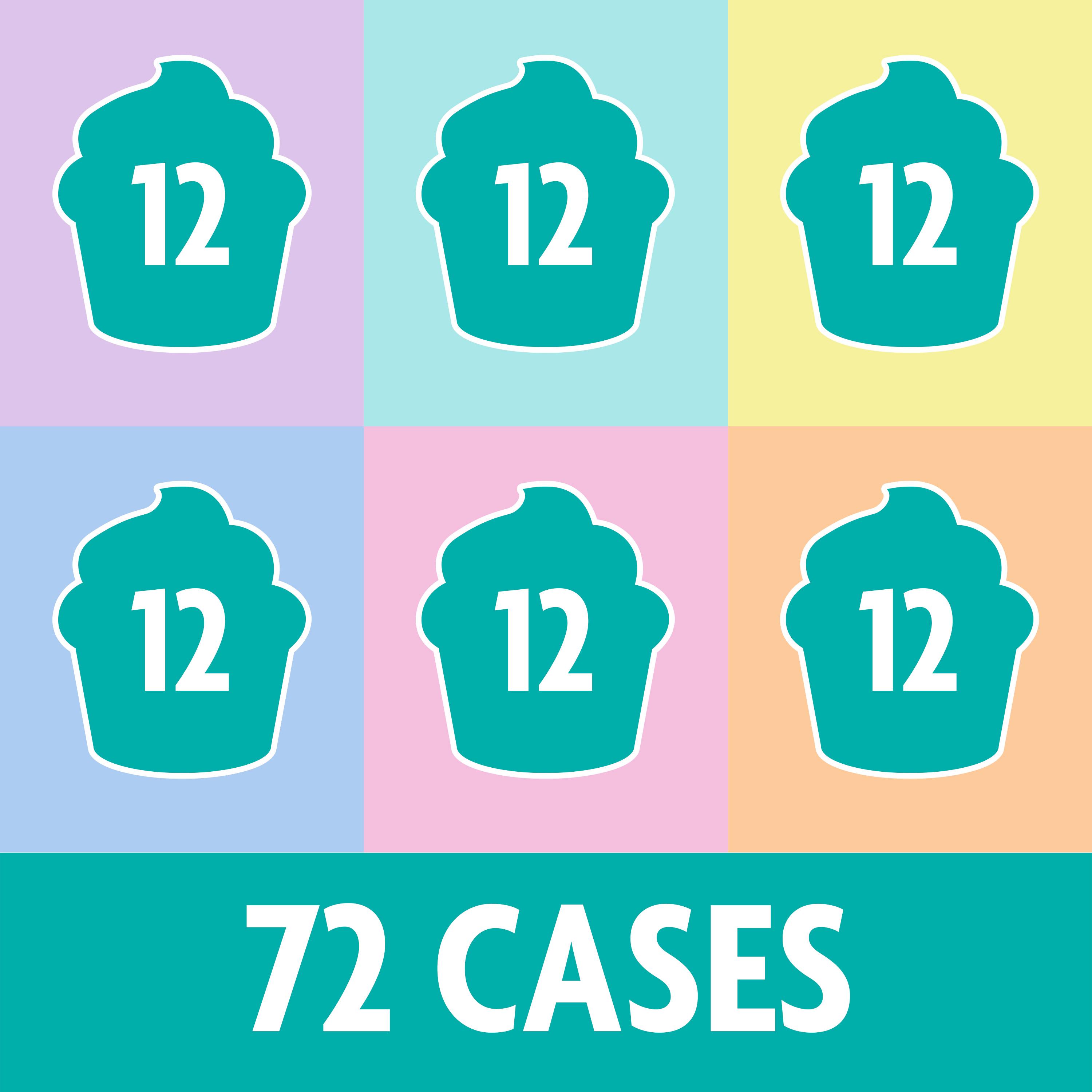 Dr. Oetker Pastel Cupcake Cases x72 thumbnail 3