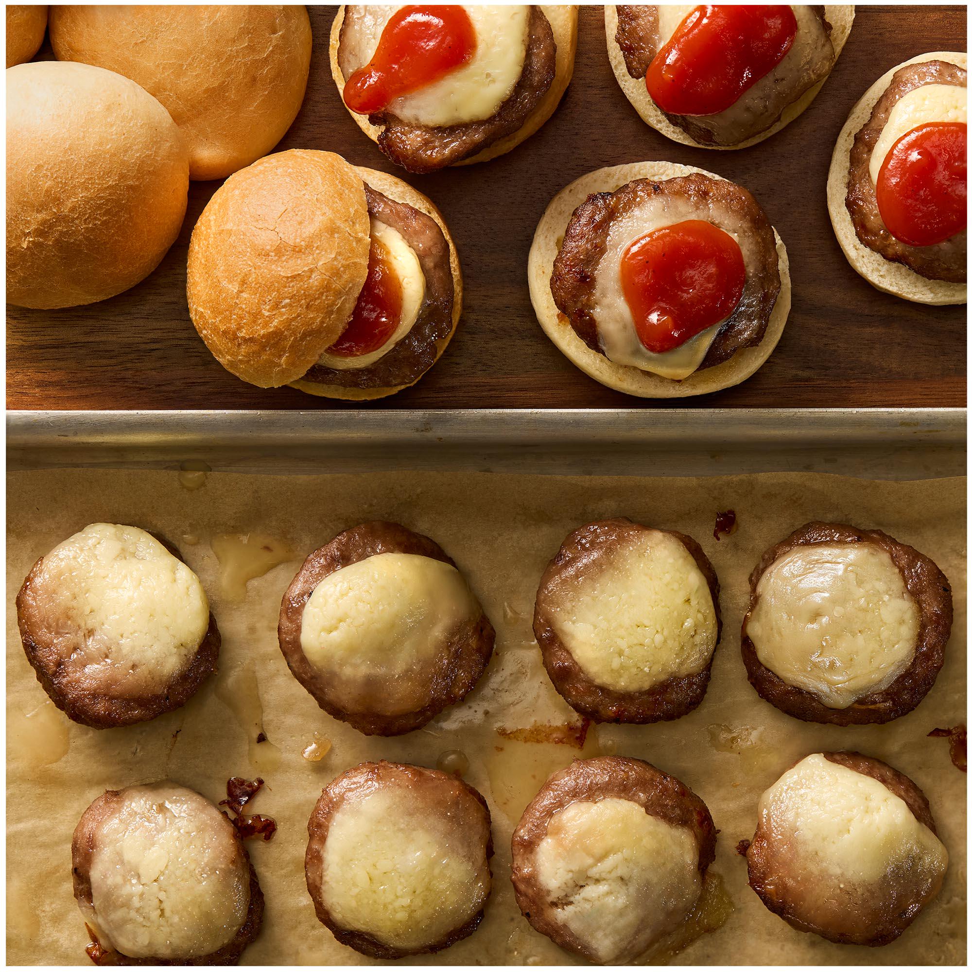 Sainsbury's 32 Mini Cheeseburgers, Taste the Difference thumbnail 2
