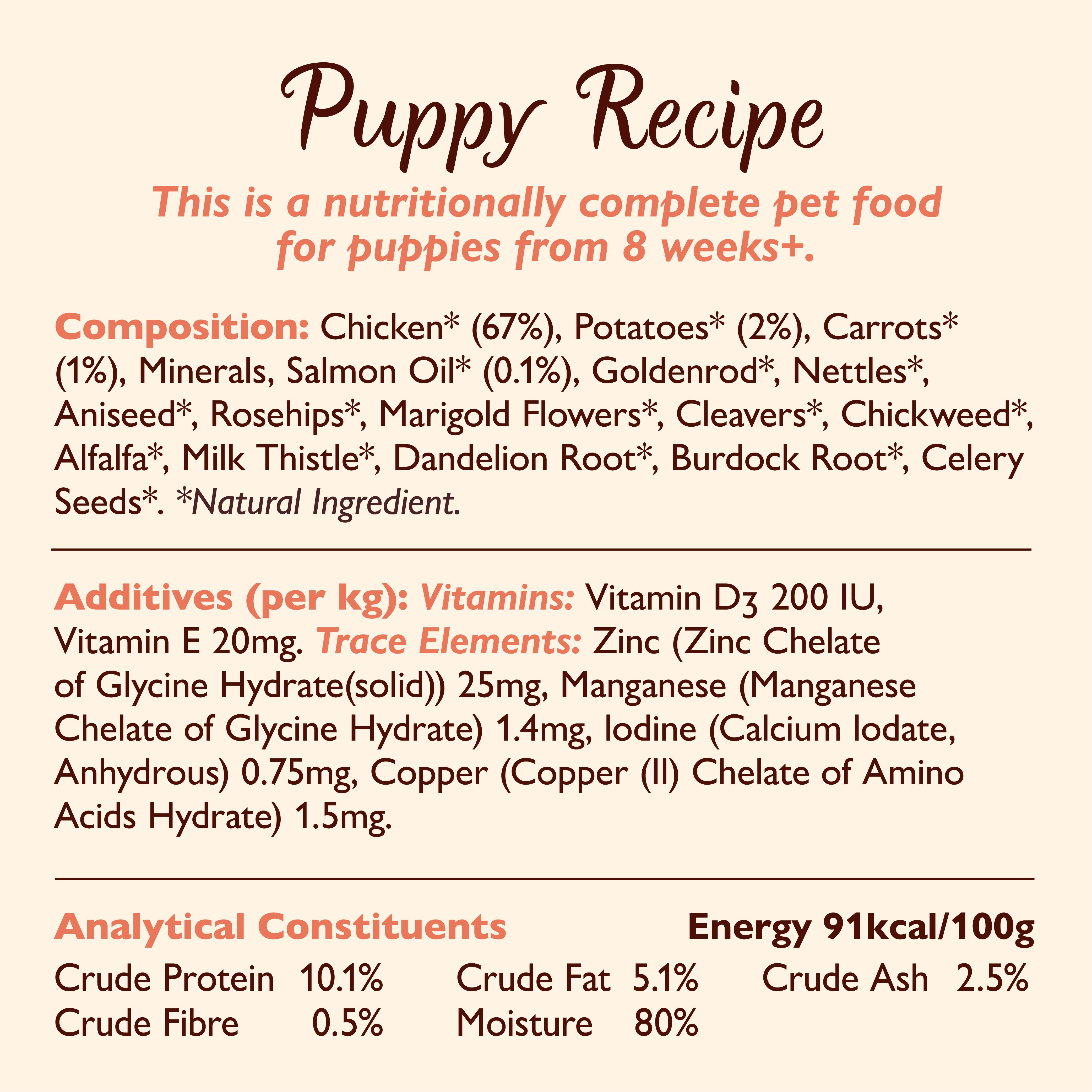 Lily's Kitchen Puppy Recipe with Chicken Wet Dog Food 150g thumbnail 5