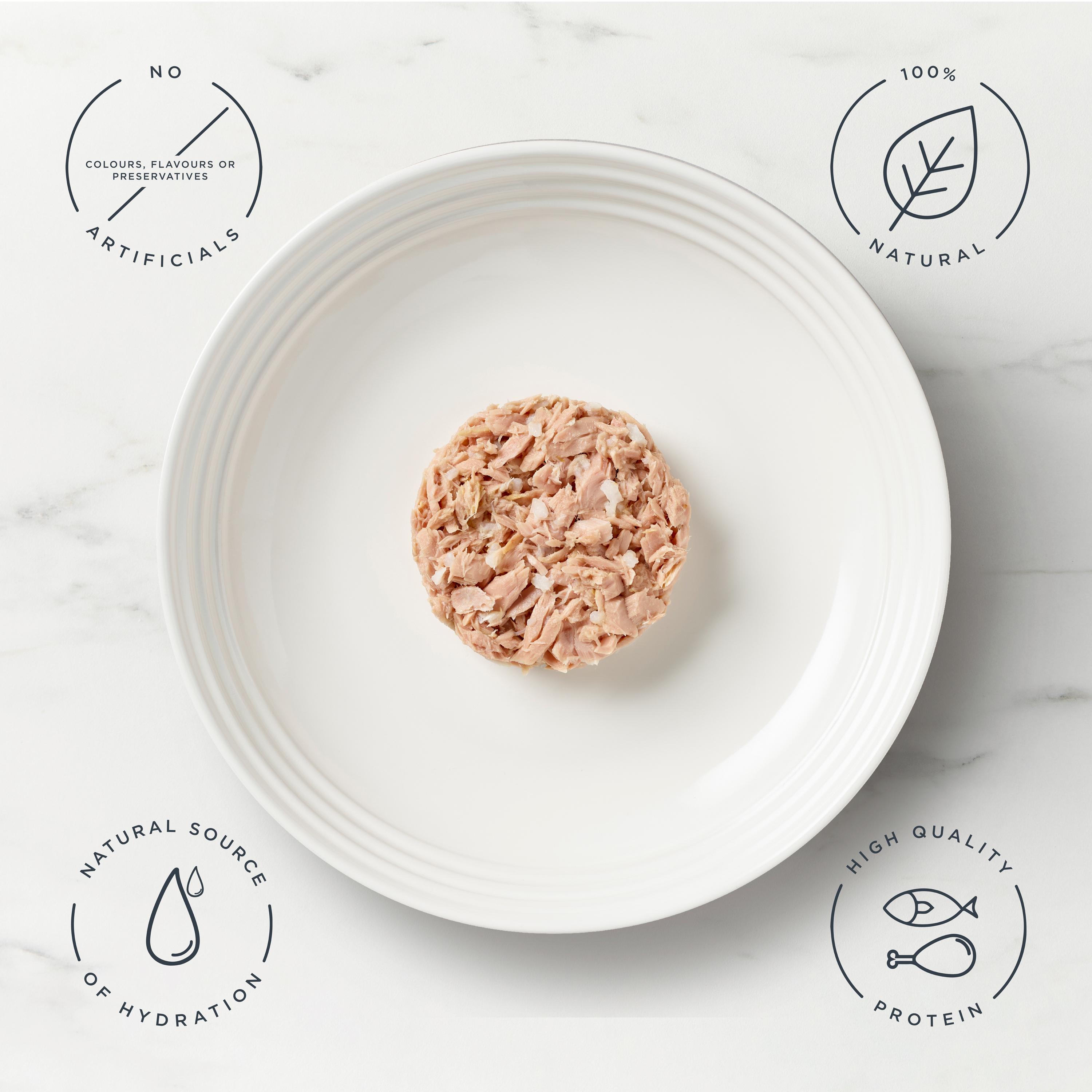 Encore Tuna Fillet with Crab in Broth Dry Cat Food 70g thumbnail 2