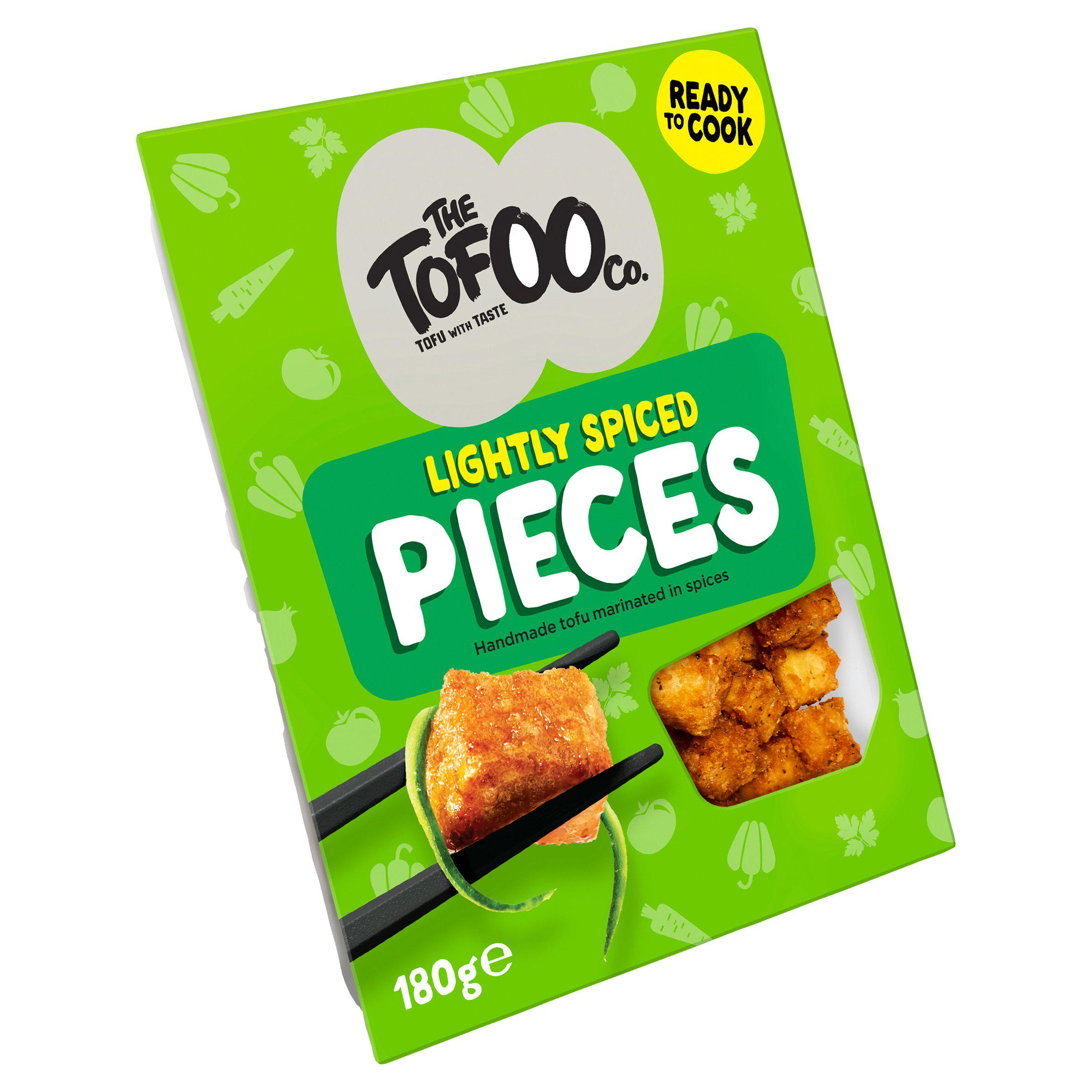 The Tofoo Co Marinated Lightly Spiced Pieces 180g