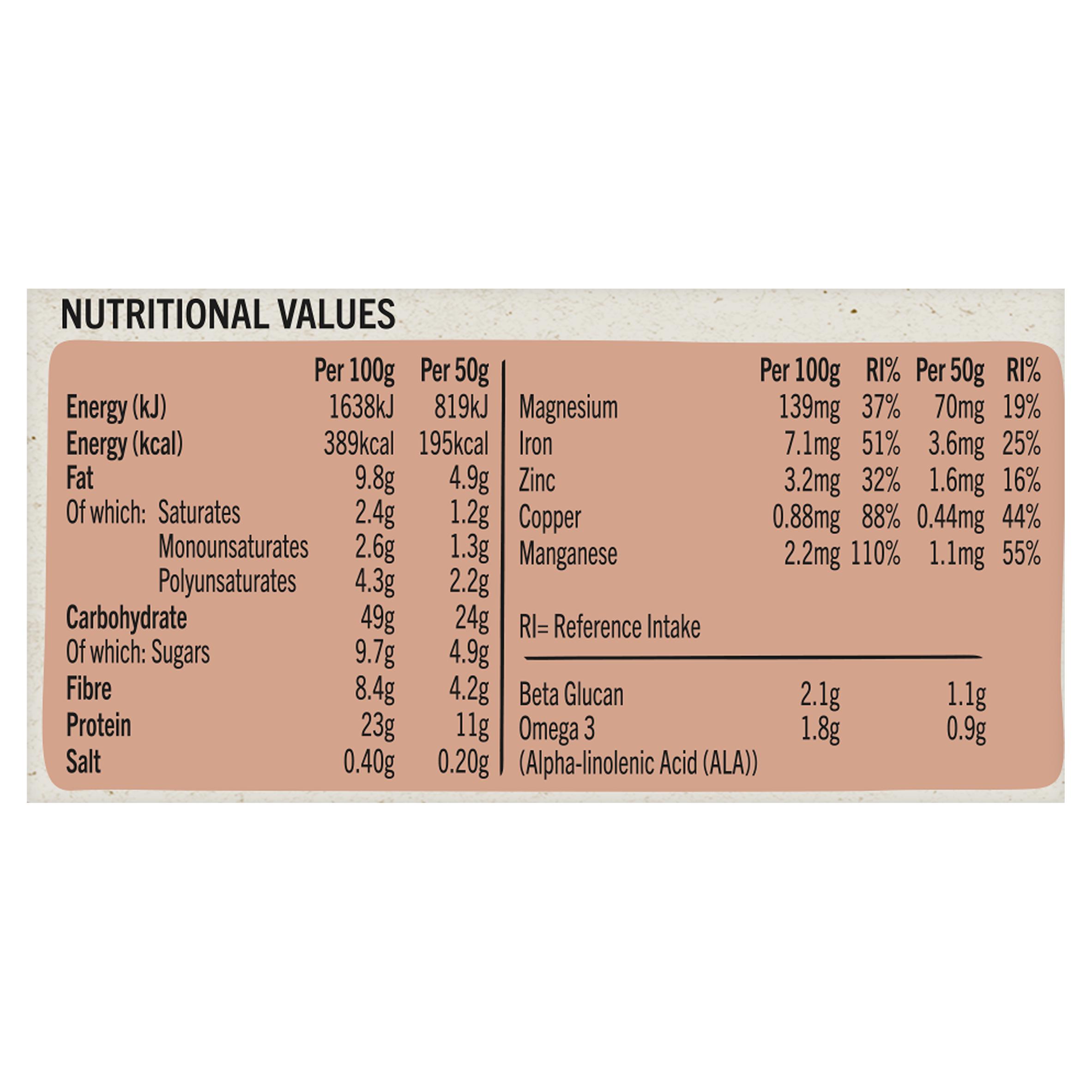 Linwoods Chocolate Flavour Protein Overnight Oats 300g thumbnail 2