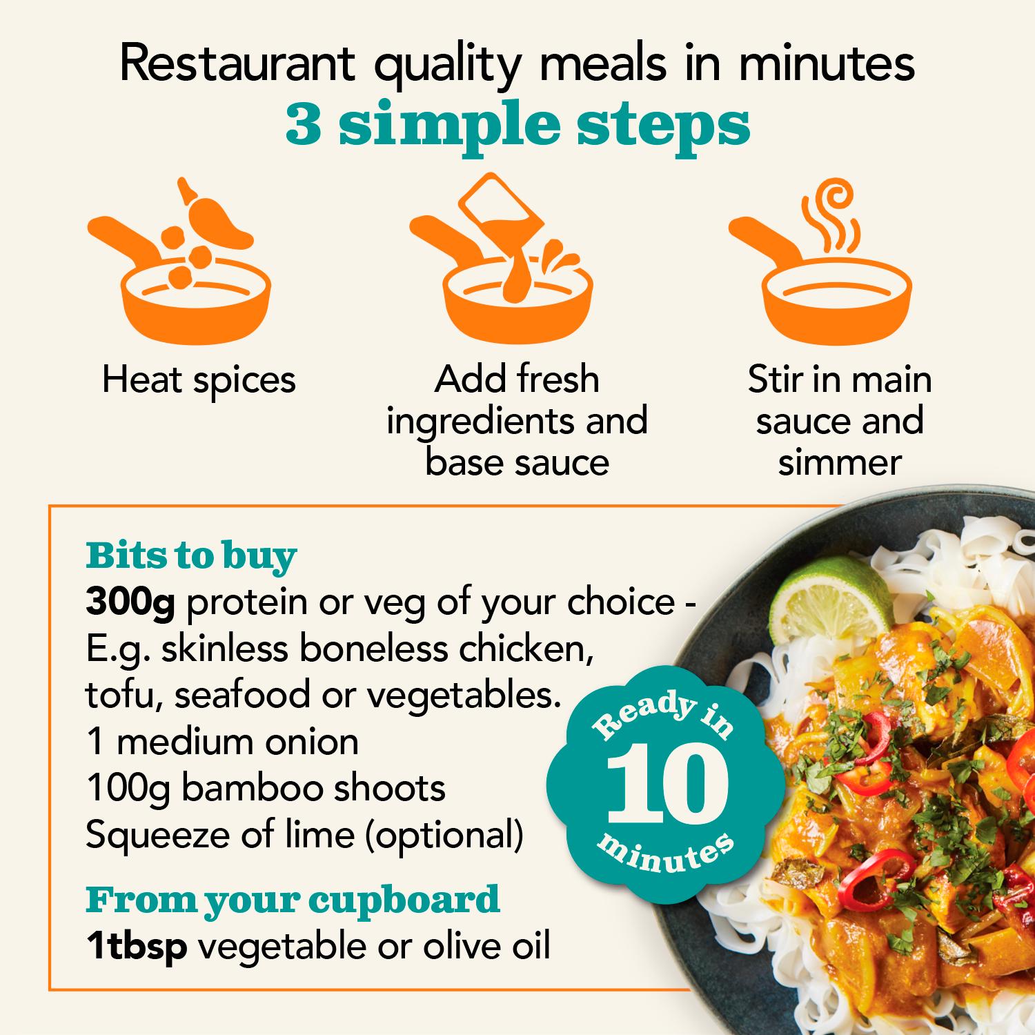 The Spice Tailor Vietnamese Curry Sauce Kit 245g thumbnail 2