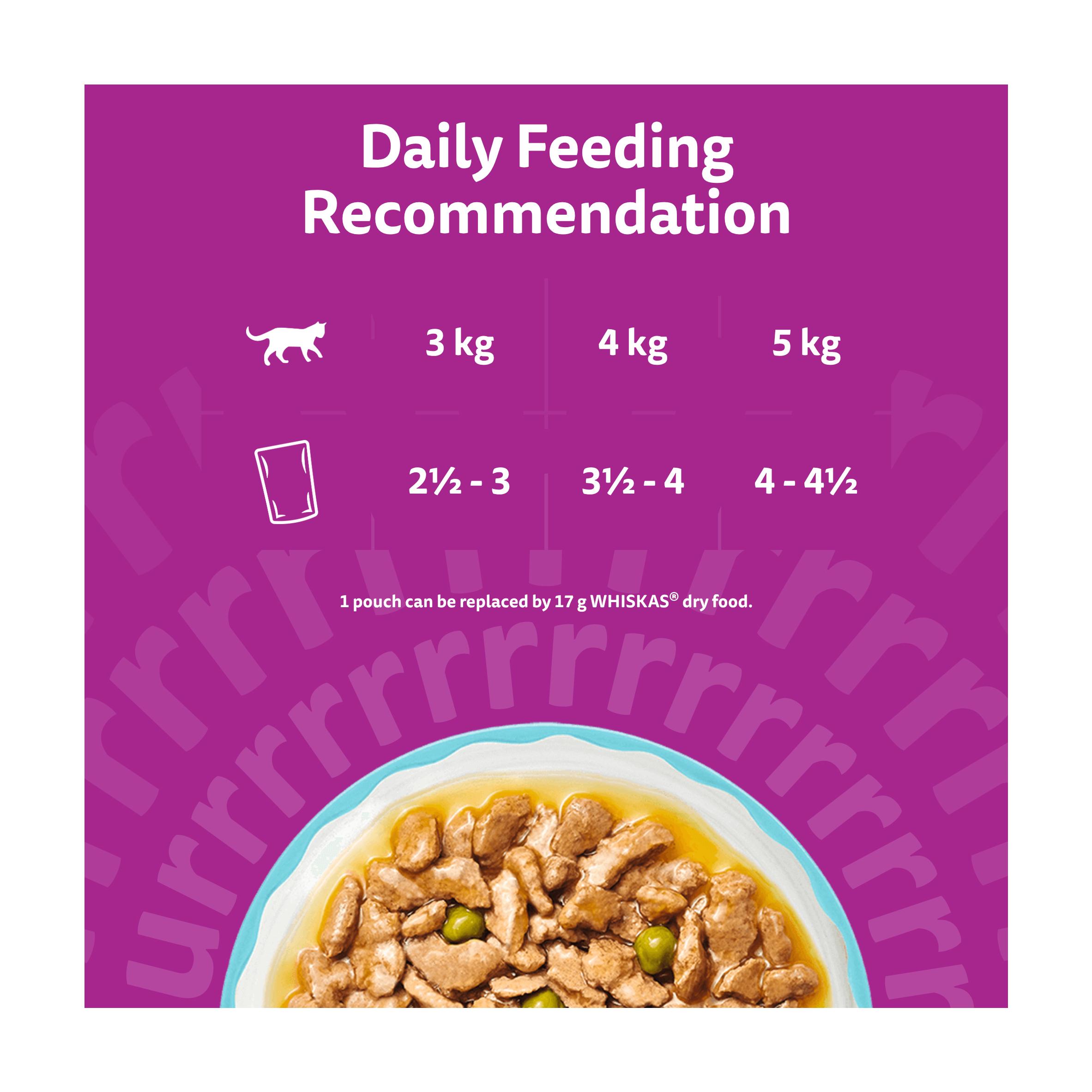 Whiskas 1+ Aromatic Seafood Delight Selection Wet Cat Food Pouches 12 x 85g thumbnail 4