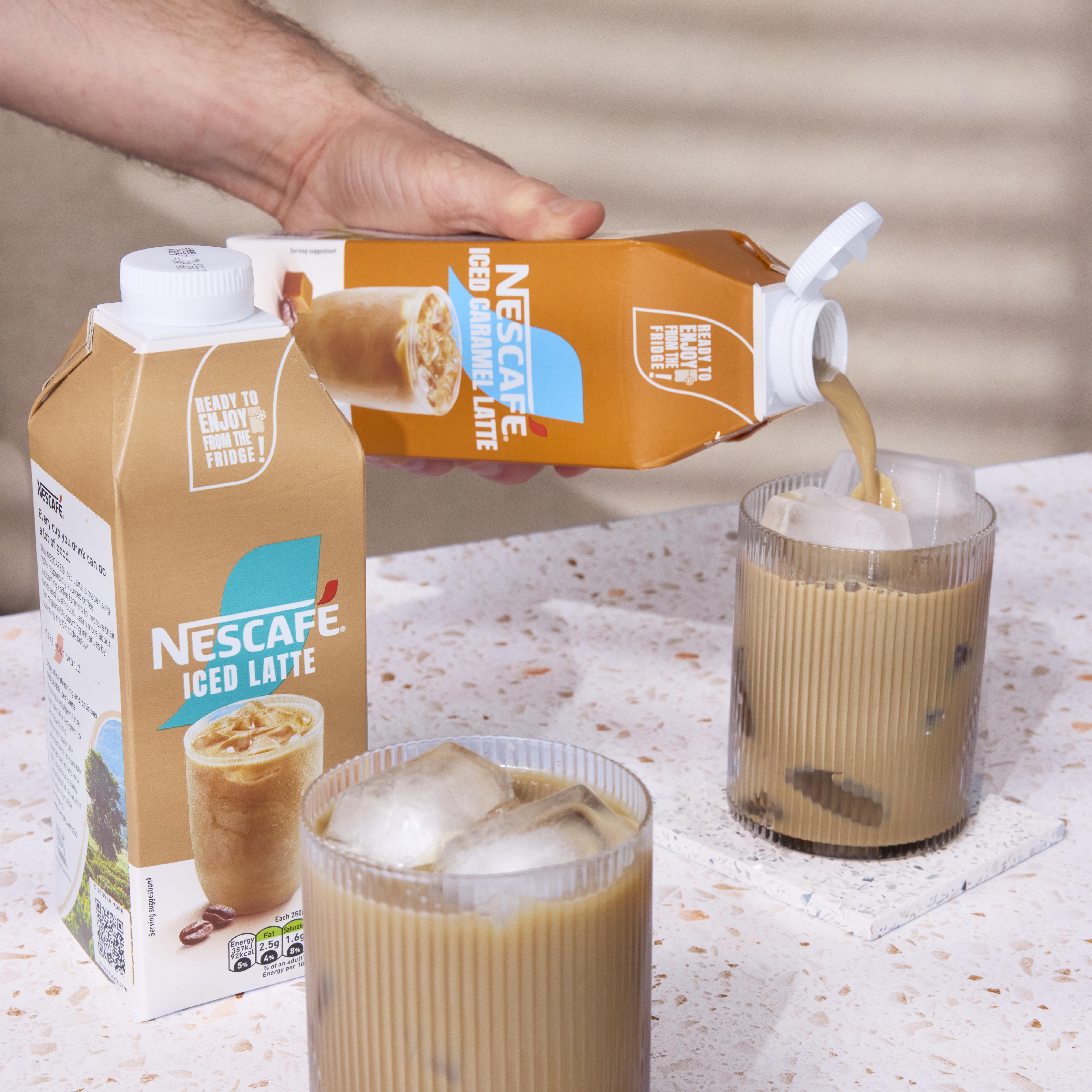 Nescafe Iced Coffee Latte Multiserve 750ml thumbnail 5