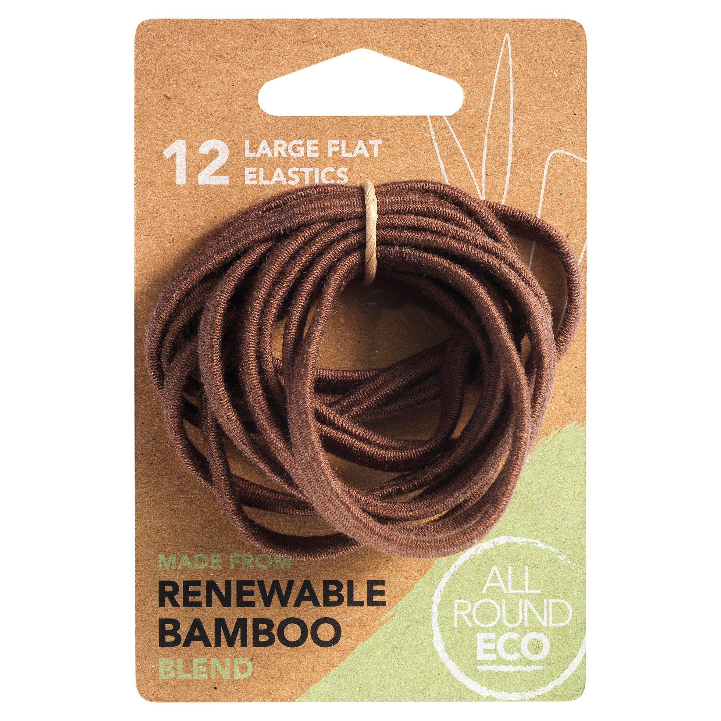 All Round Eco Large Flat Elastics x12